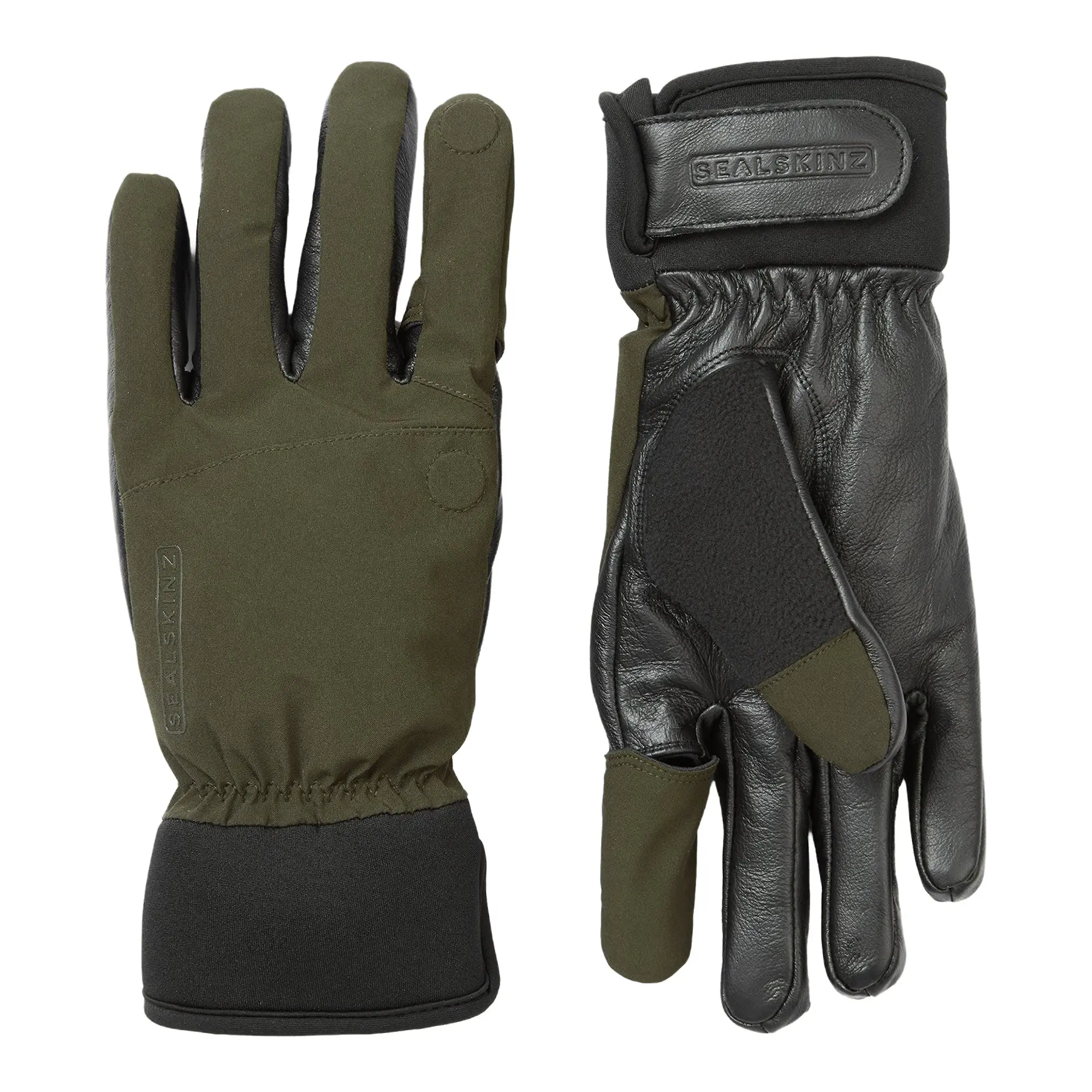 Product image 1 of 3 of Sealskinz Broome Waterproof All Weather Shooting Gloves - Olive