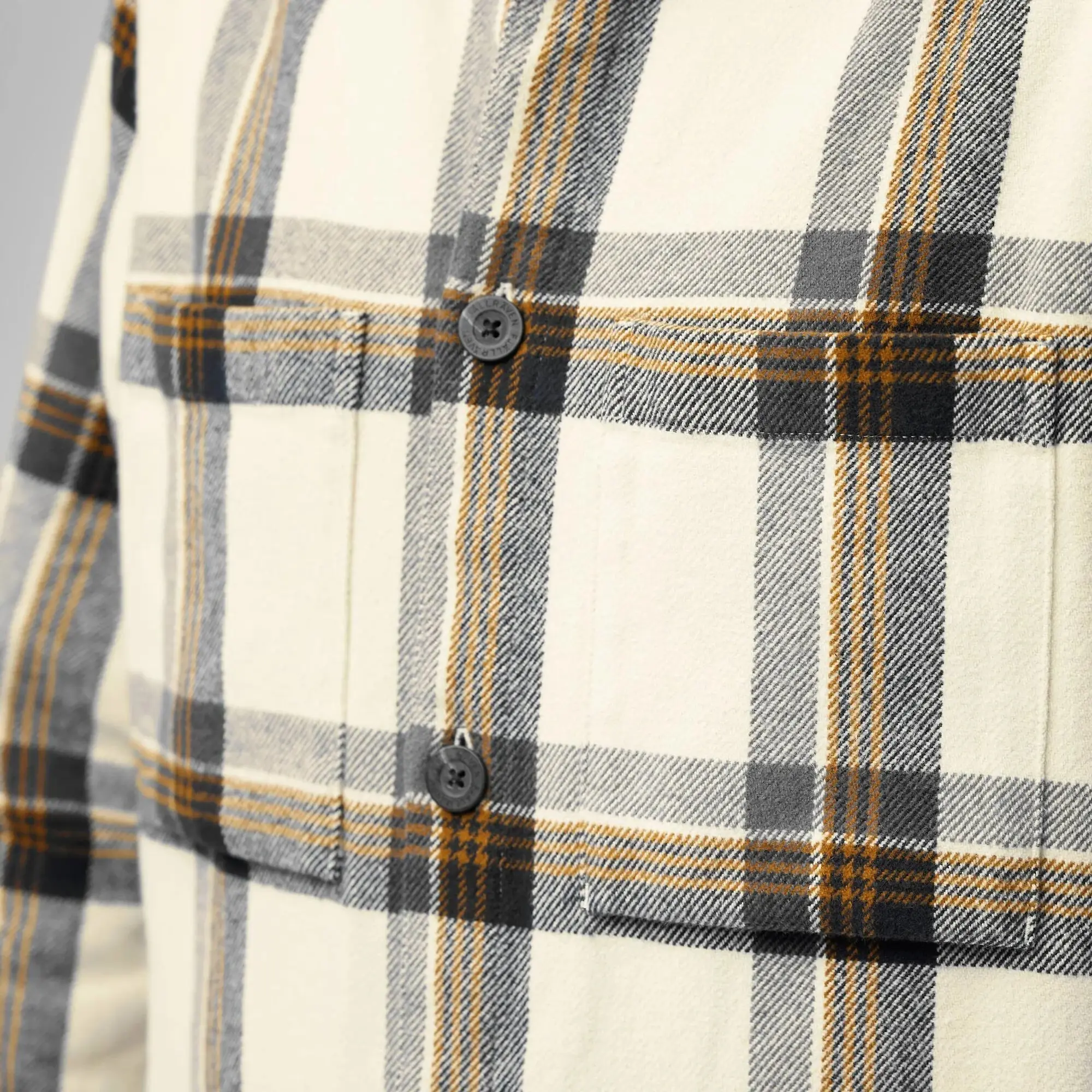 Product image 8 of 11 of Fjällräven Men's Singi Flannel Overshirt - Dark Navy-Wood Brown