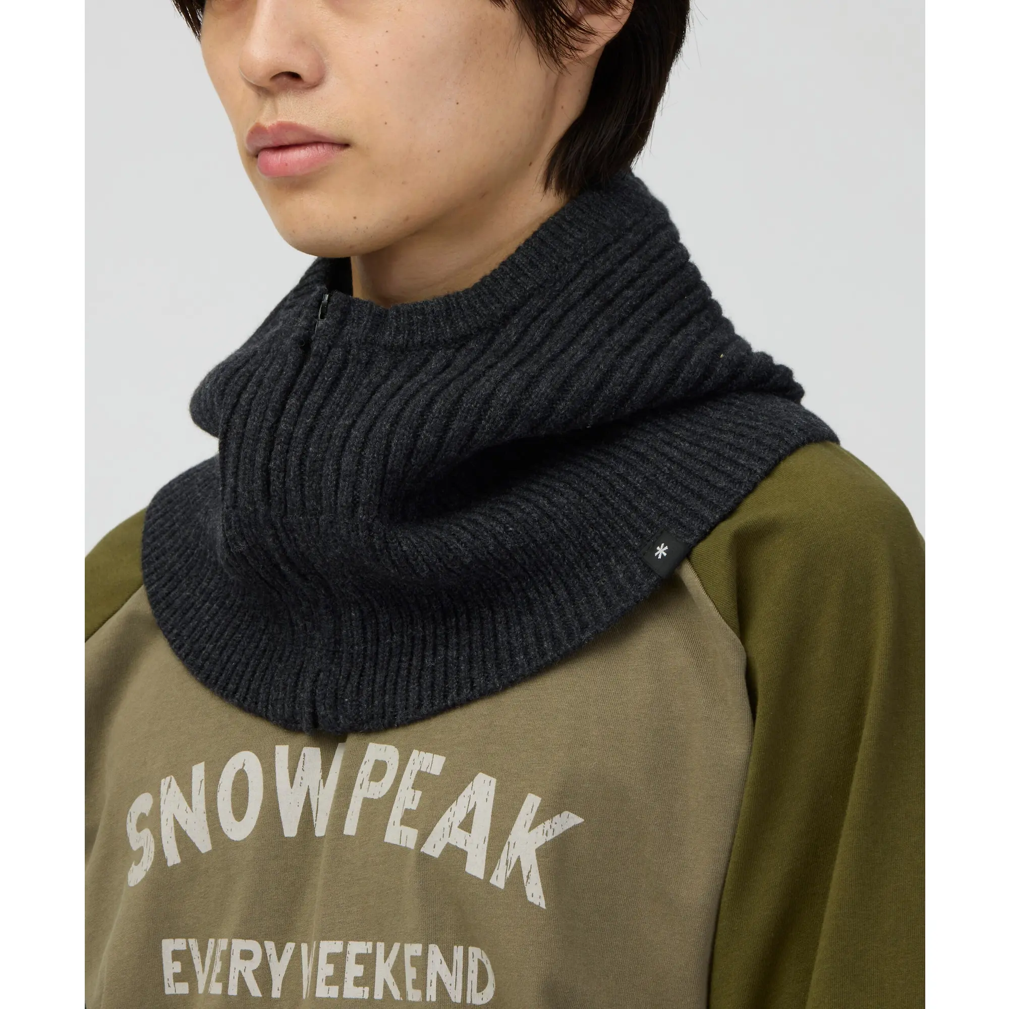 Product image 5 of 6 of Snow Peak Knit Balaclava - Charcoal