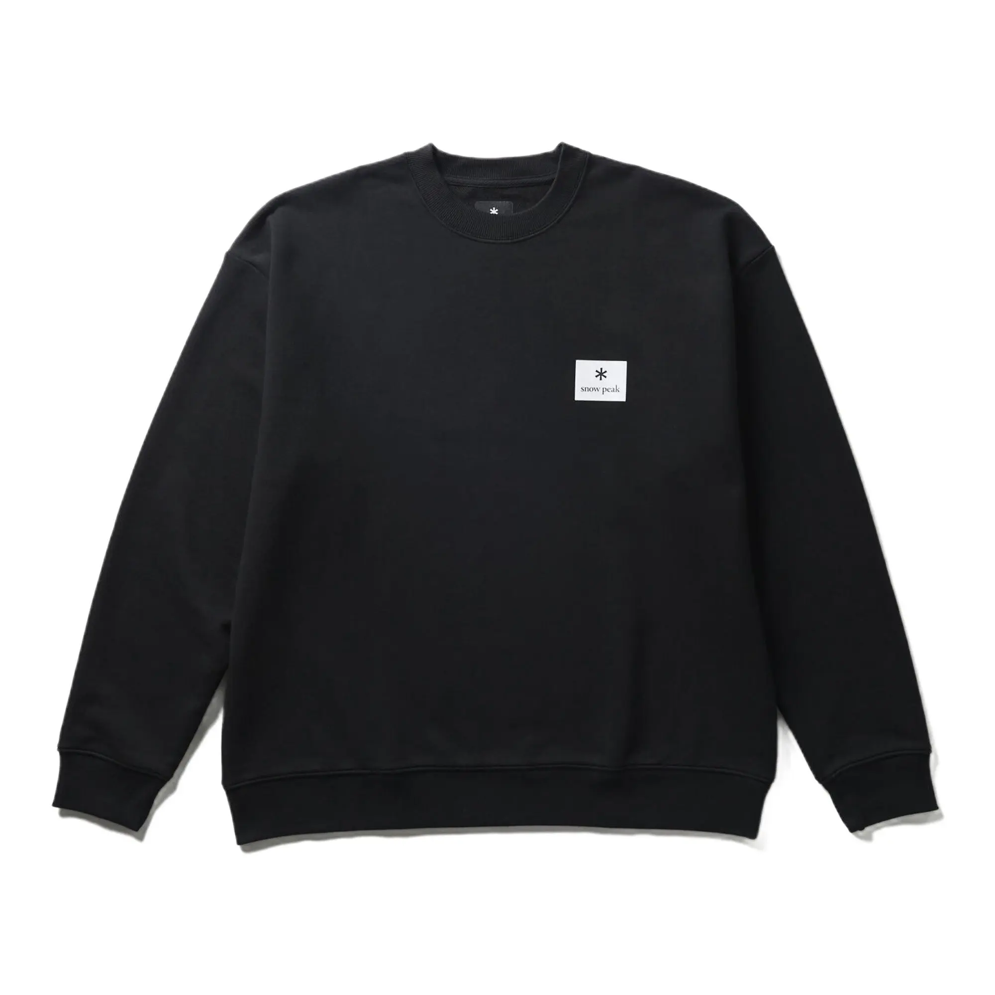 Product image 1 of 2 of Snow Peak New Standard Square Logo Pullover - Black