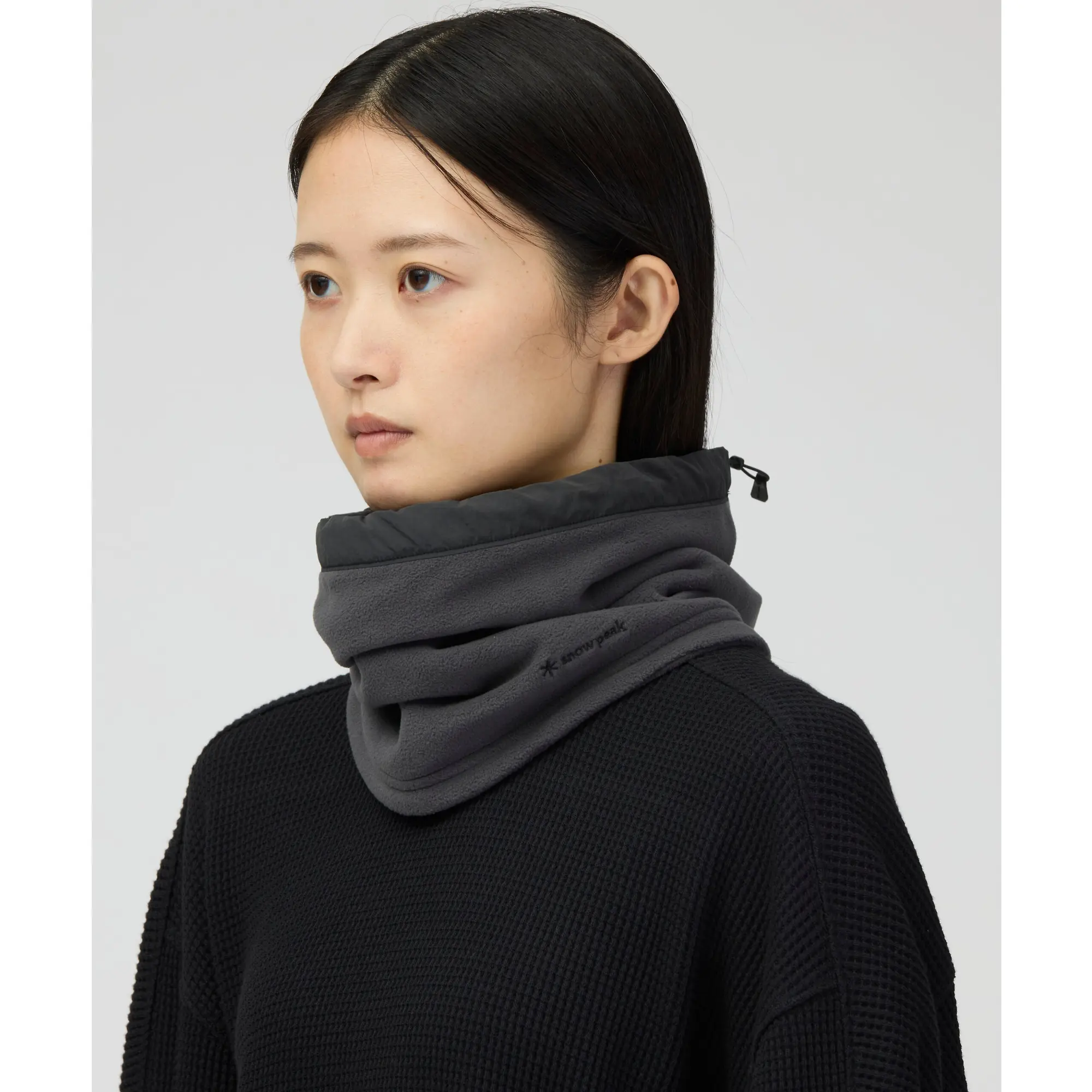 Product image 2 of 4 of Snow Peak Polartec Neck Warmer - Charcoal