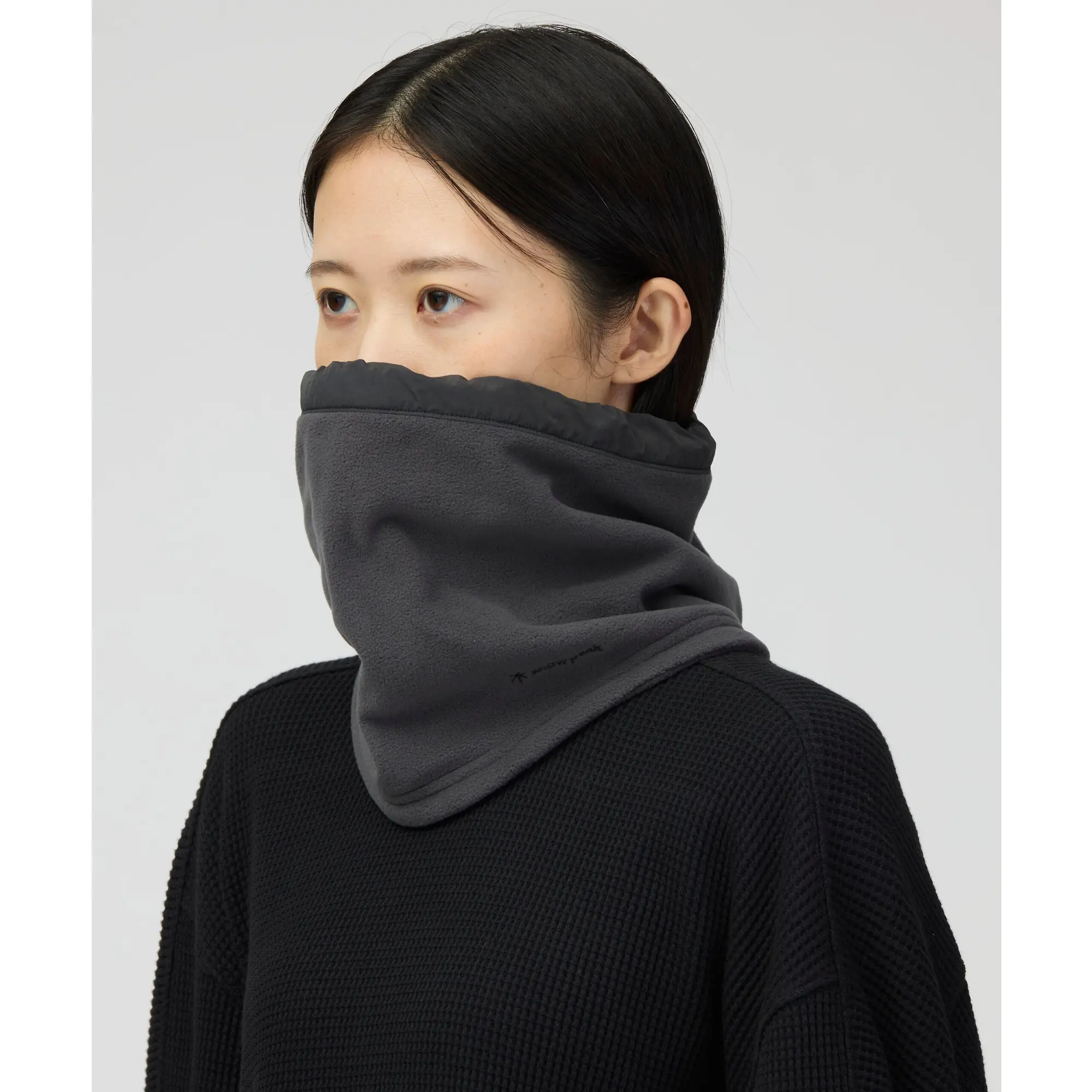 Product image 3 of 4 of Snow Peak Polartec Neck Warmer - Charcoal