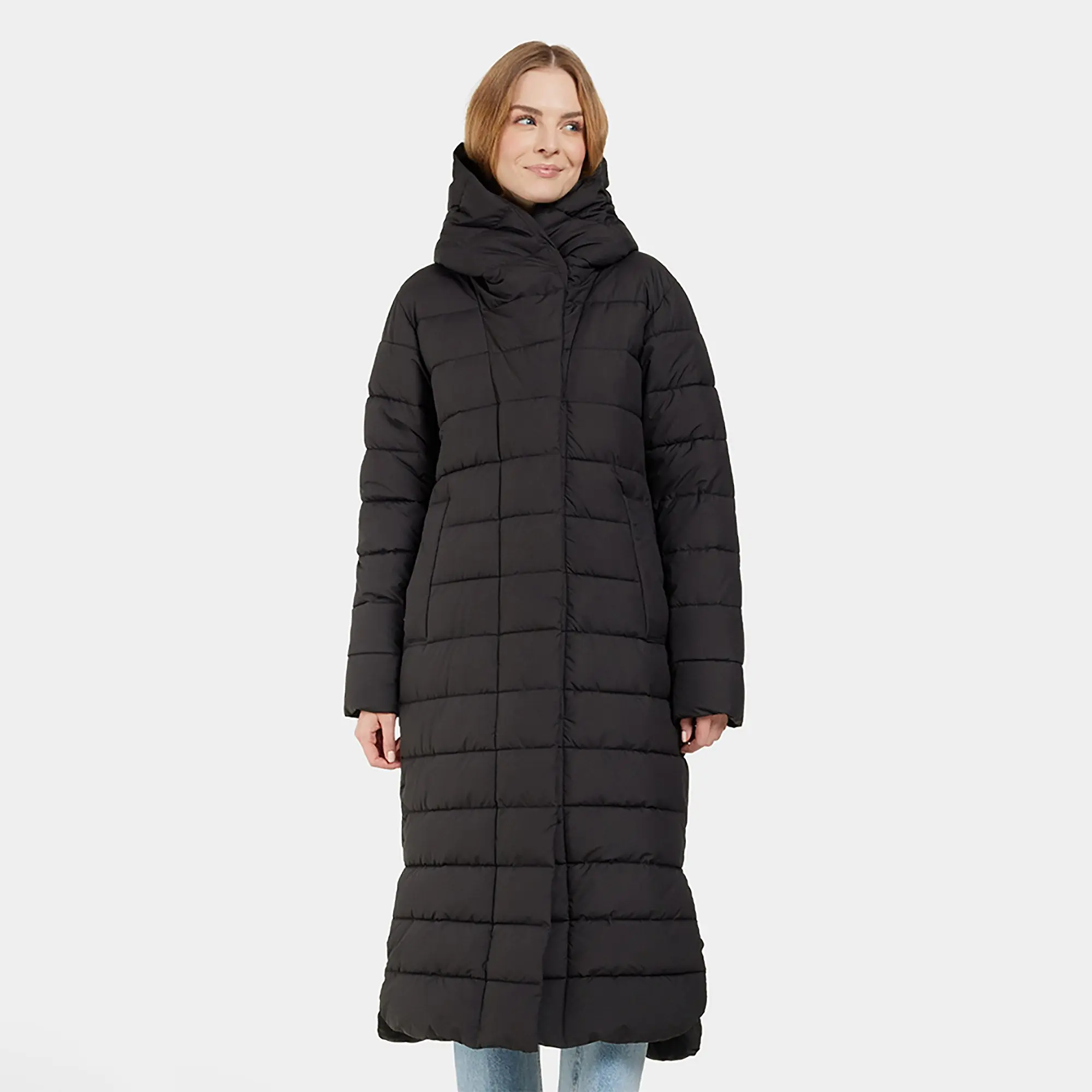 Product image 2 of 9 of Didriksons Women's Stella Long Parka - Black