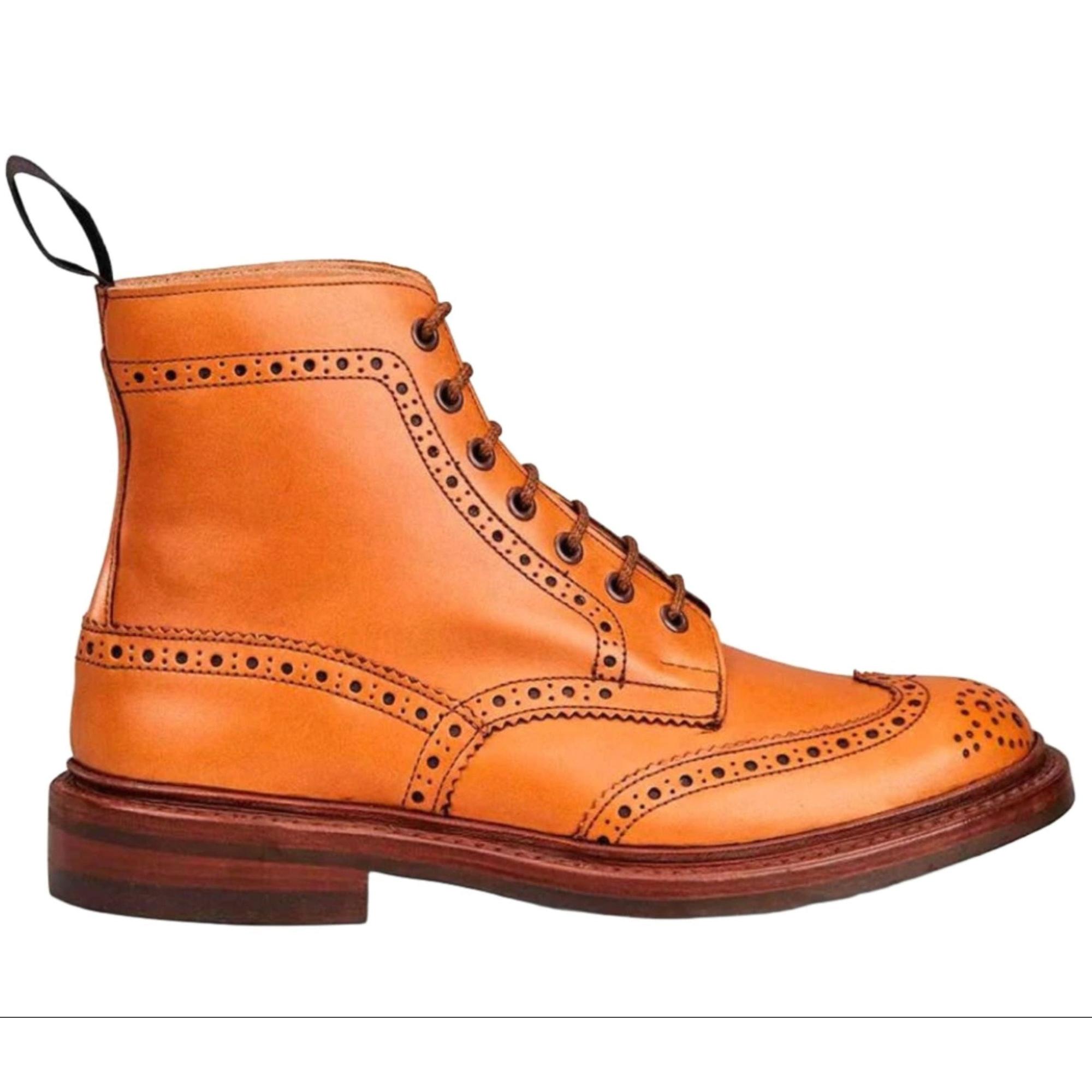 Tricker's Stow Country Boot with Dainite Sole – Acorn Antique