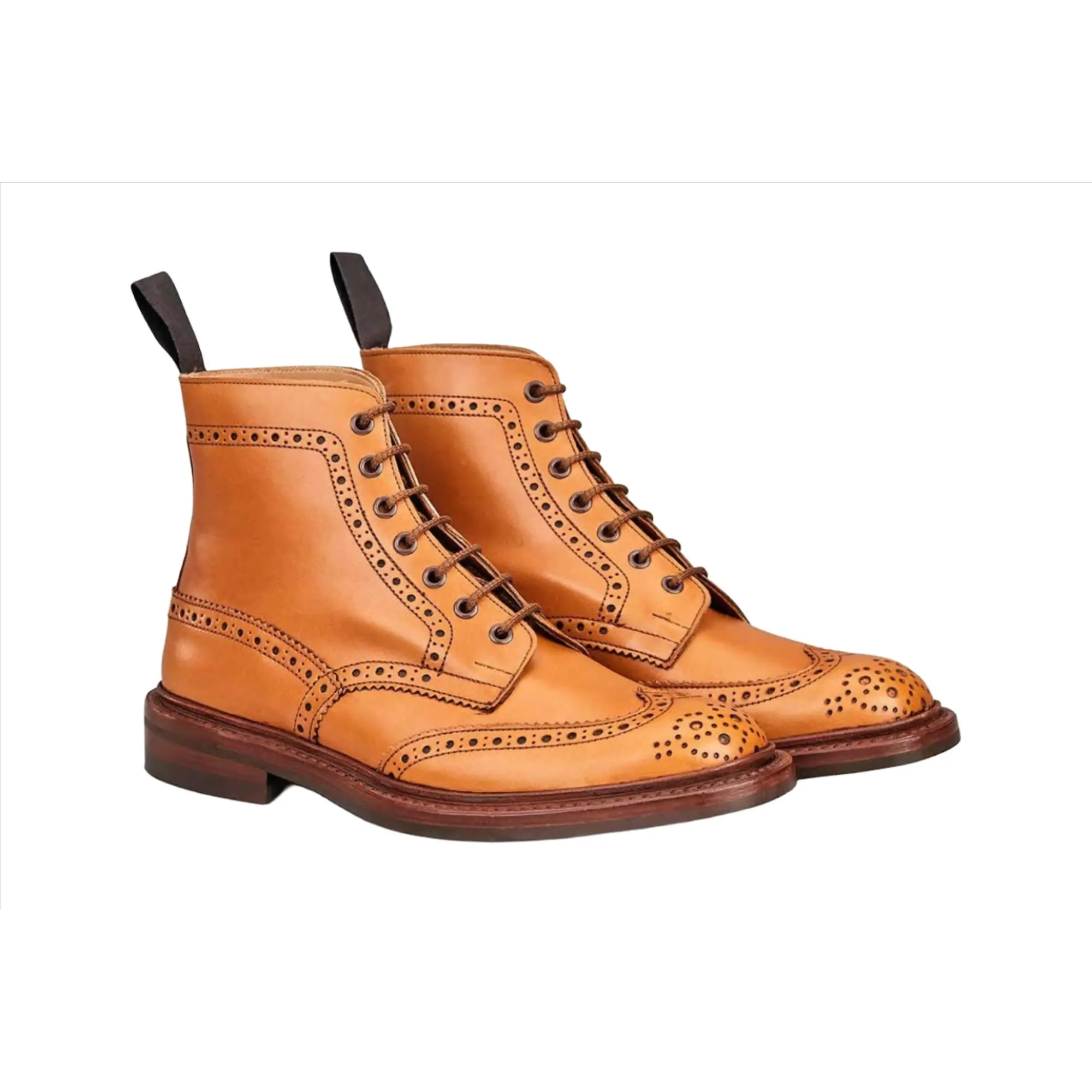 Product image 3 of 5 of Tricker’s Stow Country Boot with Dainite Sole – Acorn Antique