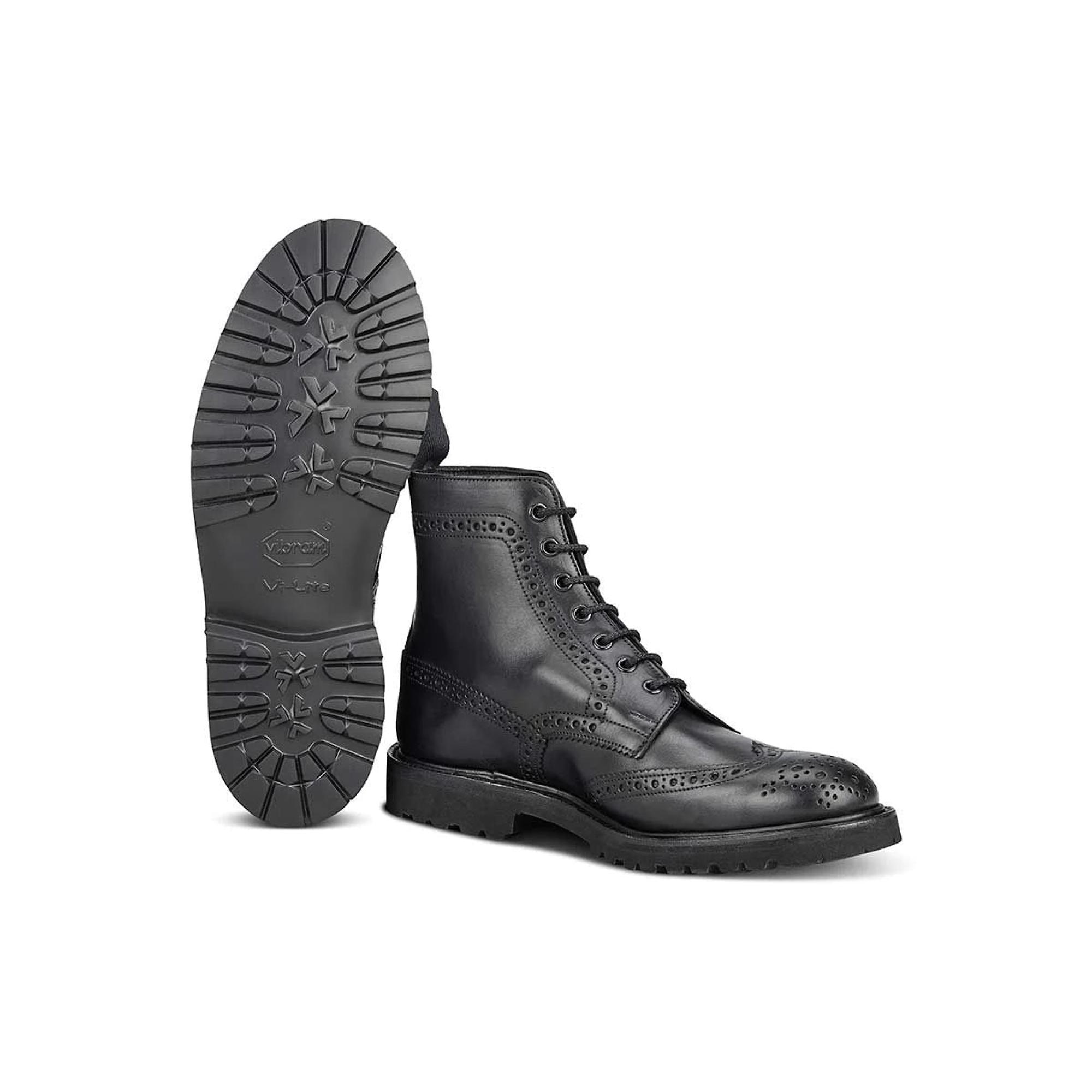 Tricker's Stow Country Boot – Olivvia Classic Black | British Attire