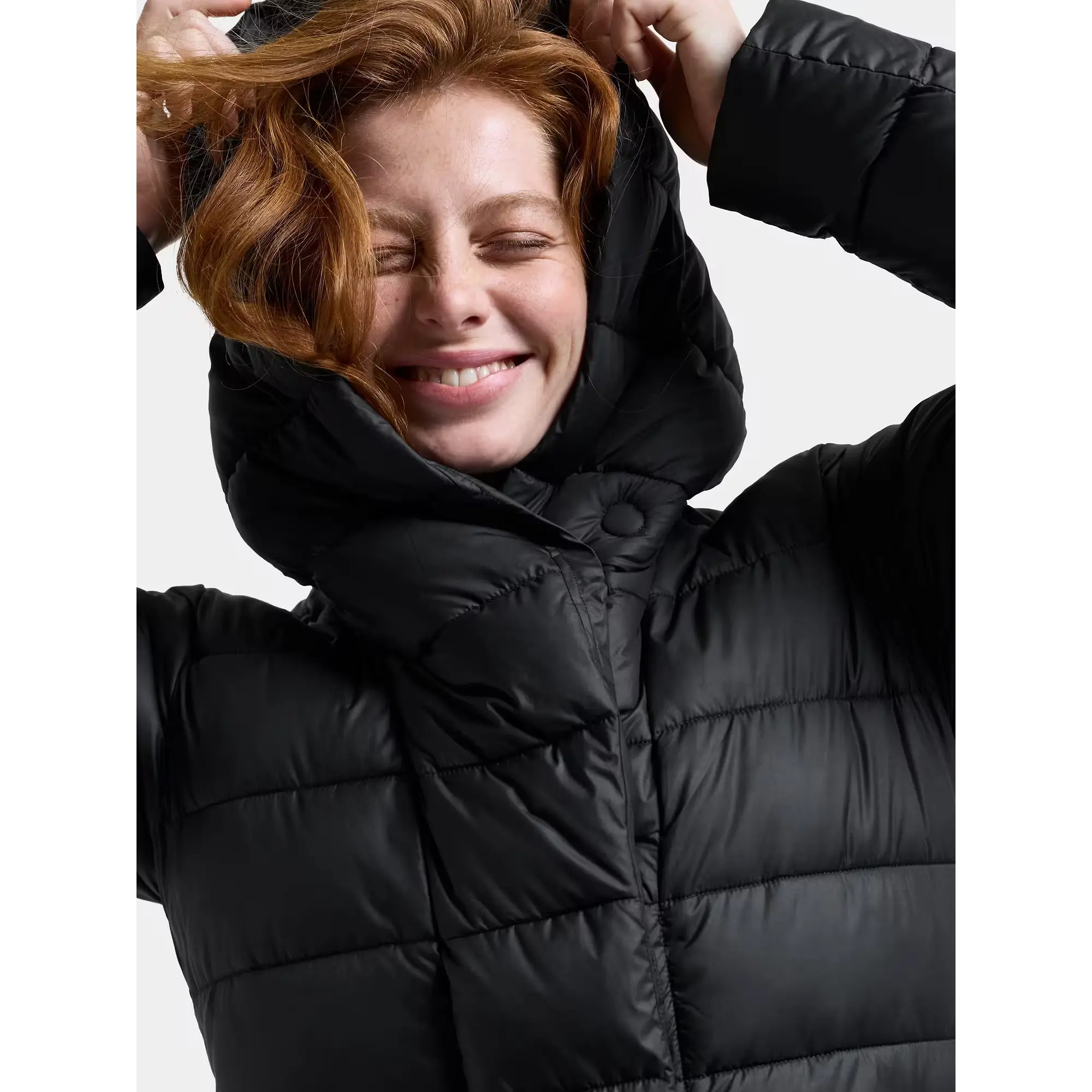 Product image 8 of 10 of Didriksons Women's Stella Parka Long  - Black