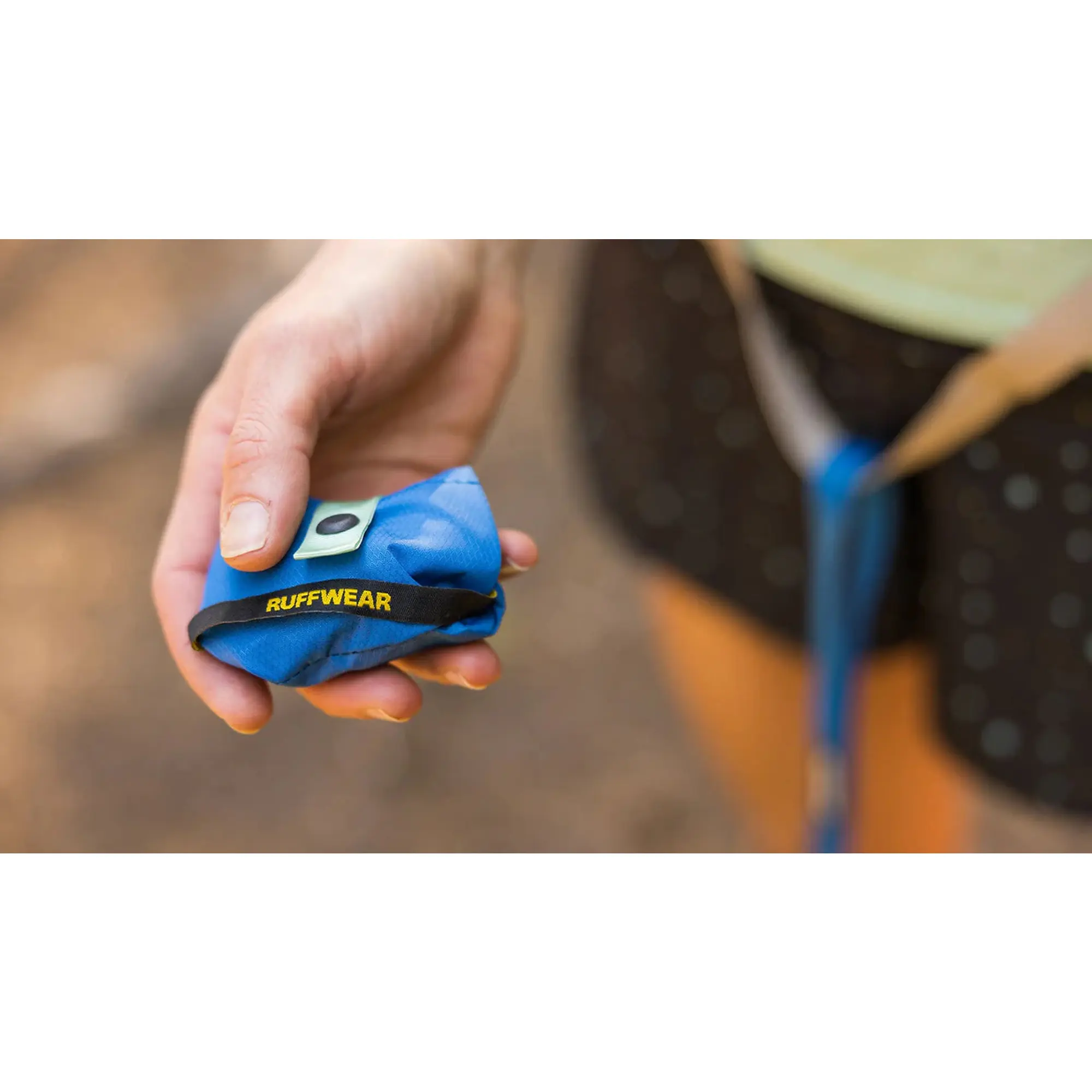 Product image 5 of 10 of RUFFWEAR Trail Runner Ultralight Dog Bowl - Blue Pool