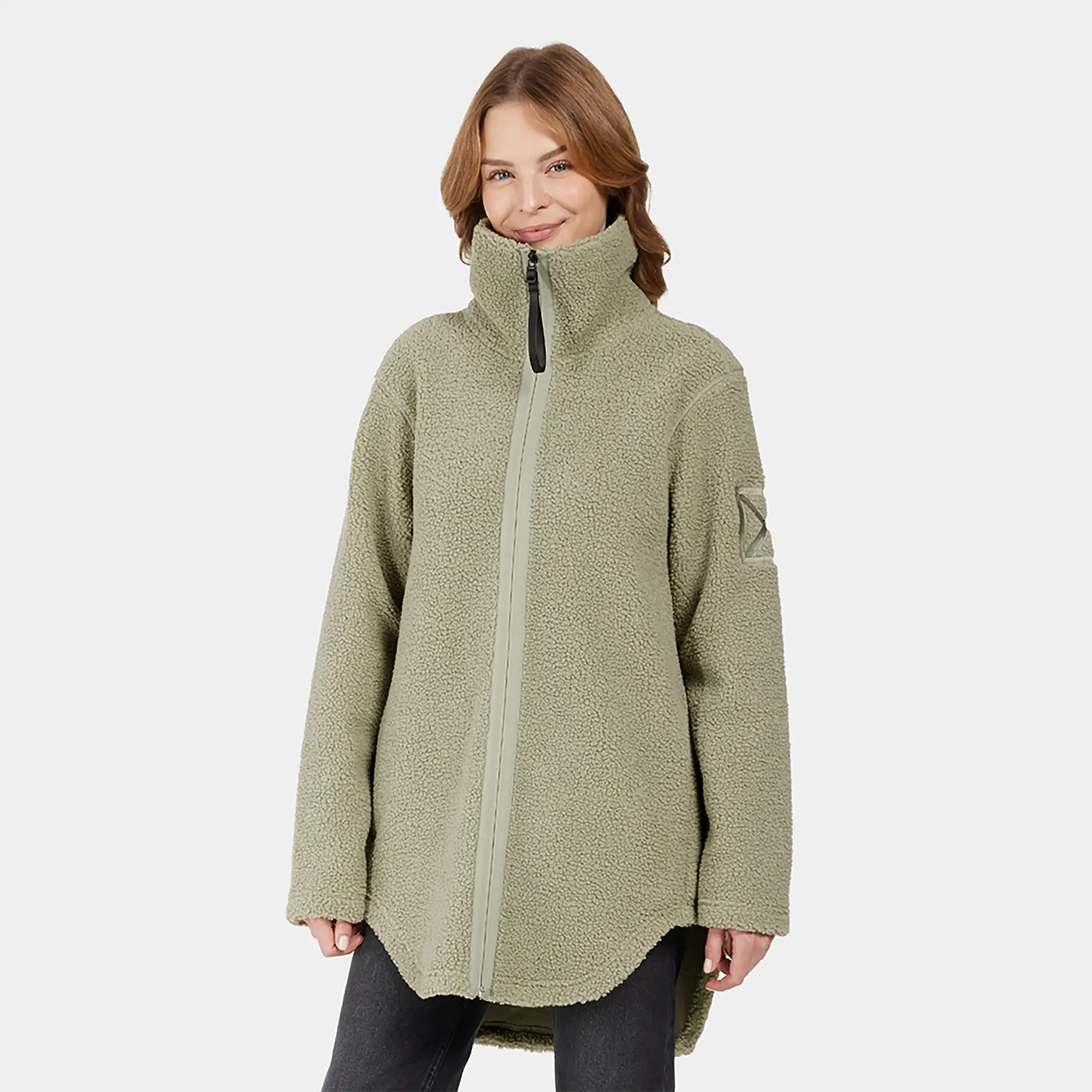 Product image 2 of 11 of Didriksons Women's Umi Full-Zip Jacket - Wilted Leaf