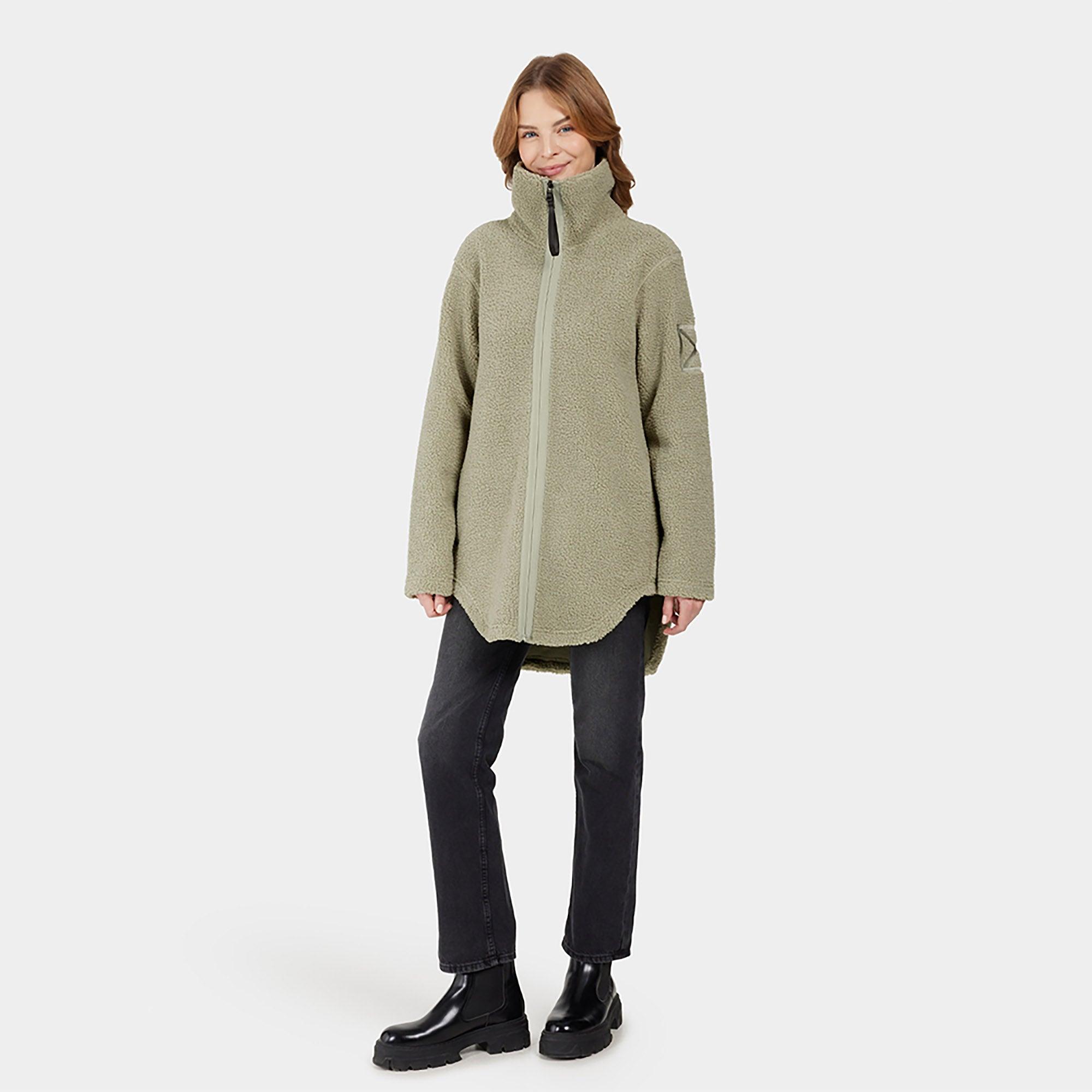 ジャケット・アウター UMI Didriksons Women's Umi Full-Zip Jacket - Wilted Leaf | British Attire