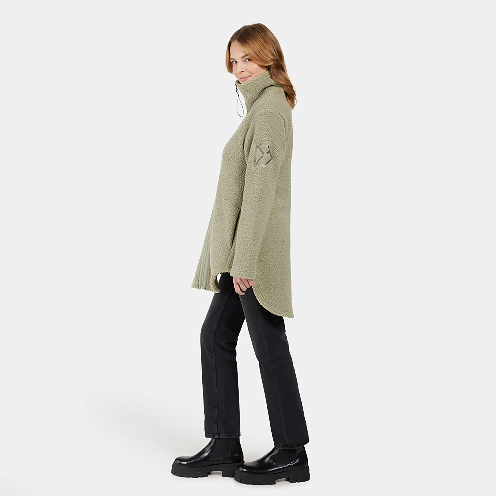 Product image 4 of 11 of Didriksons Women's Umi Full-Zip Jacket - Wilted Leaf