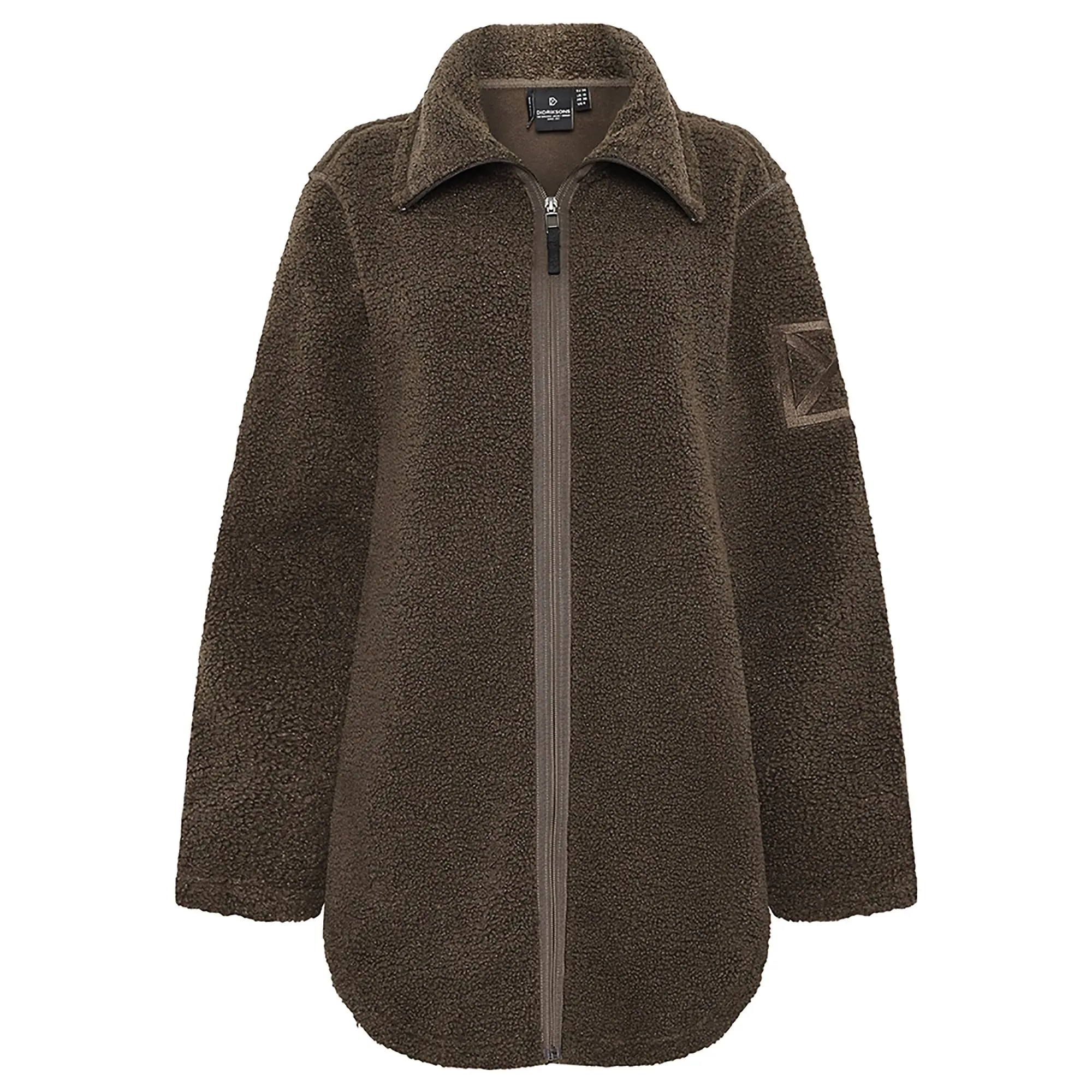 Product image 1 of 9 of Didriksons Women's Umi Full-Zip Jacket - Dark Mocha