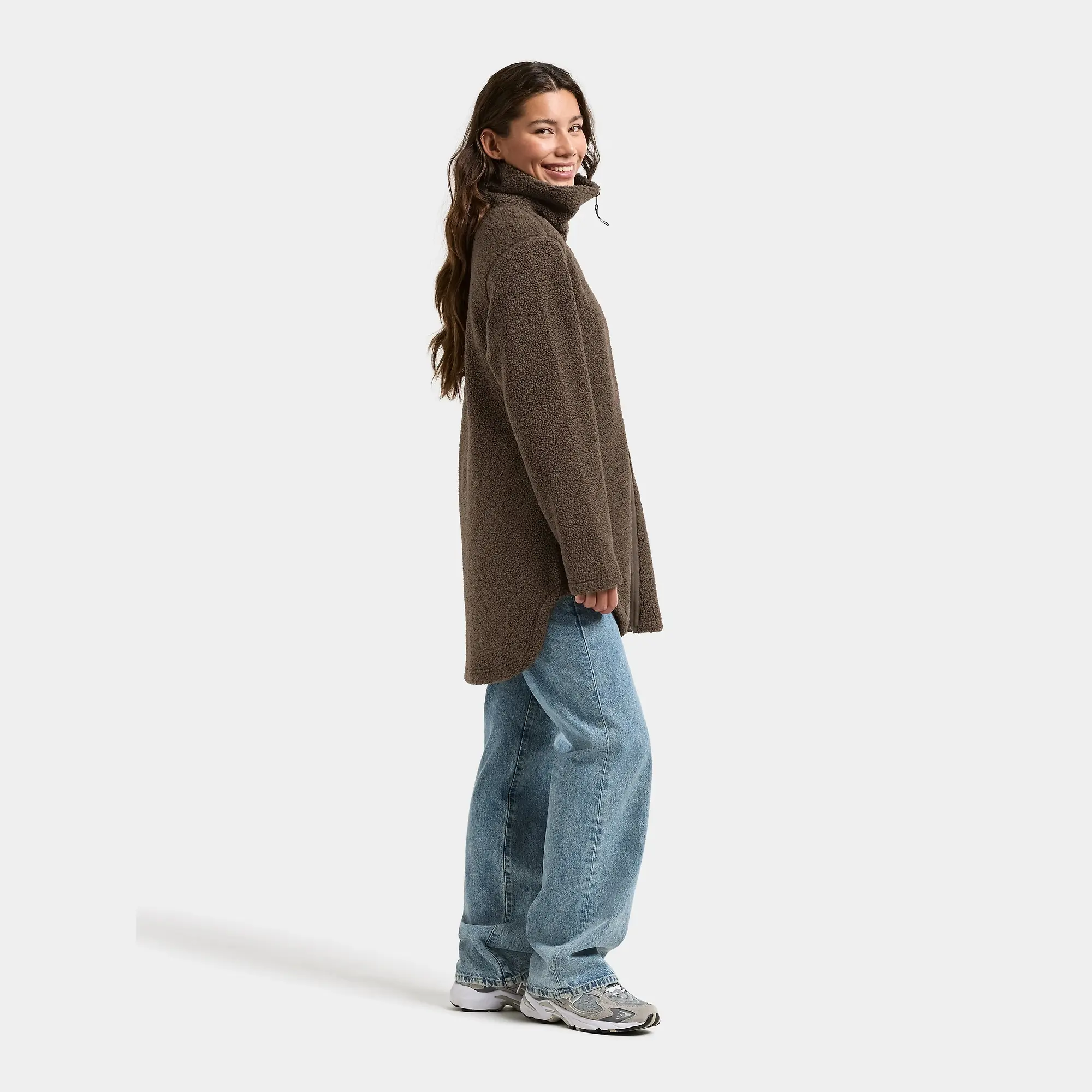 Product image 7 of 9 of Didriksons Women's Umi Full-Zip Jacket  - Dark Mocha