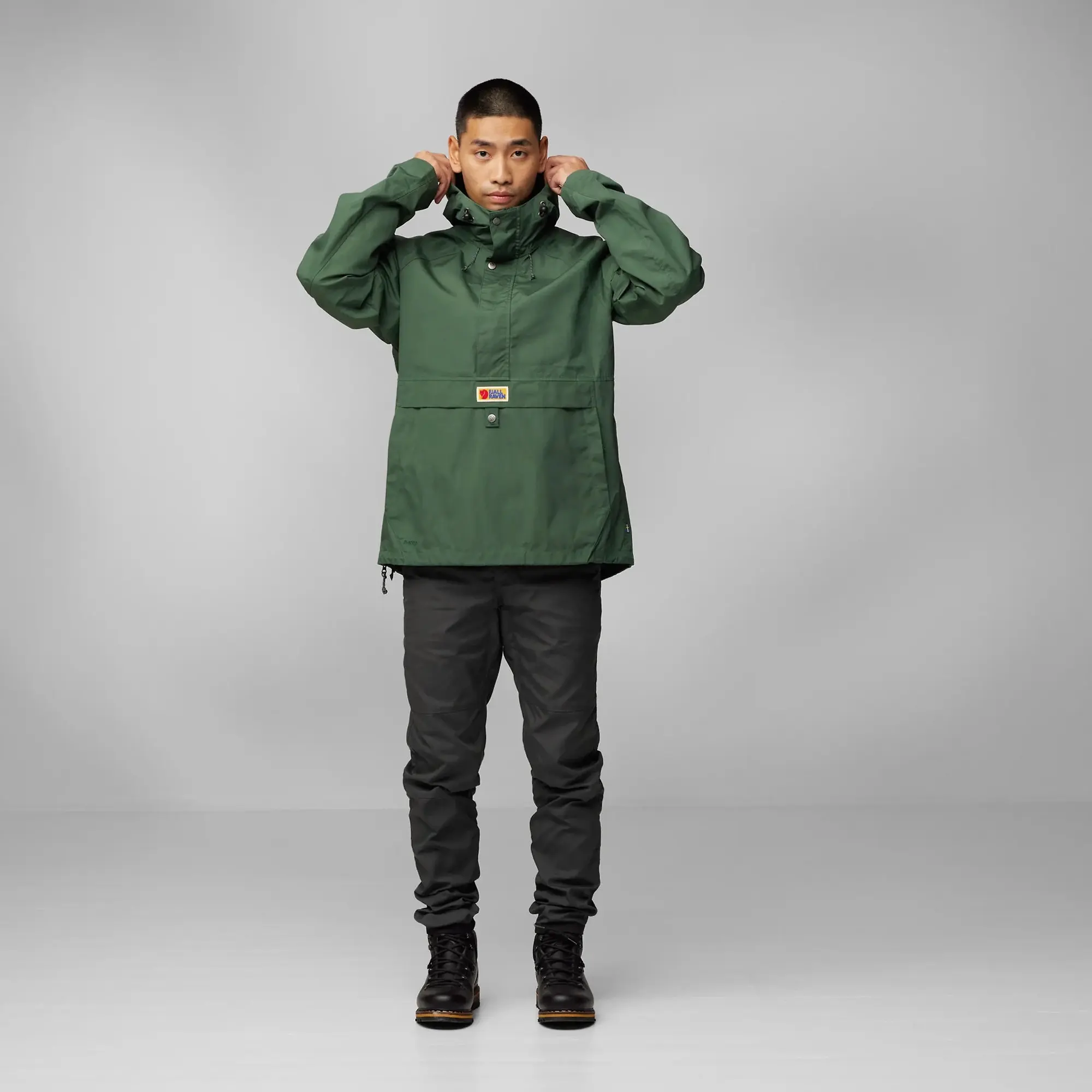Product image 3 of 16 of Fjällräven Men's Vardag Anorak - Deep Forest
