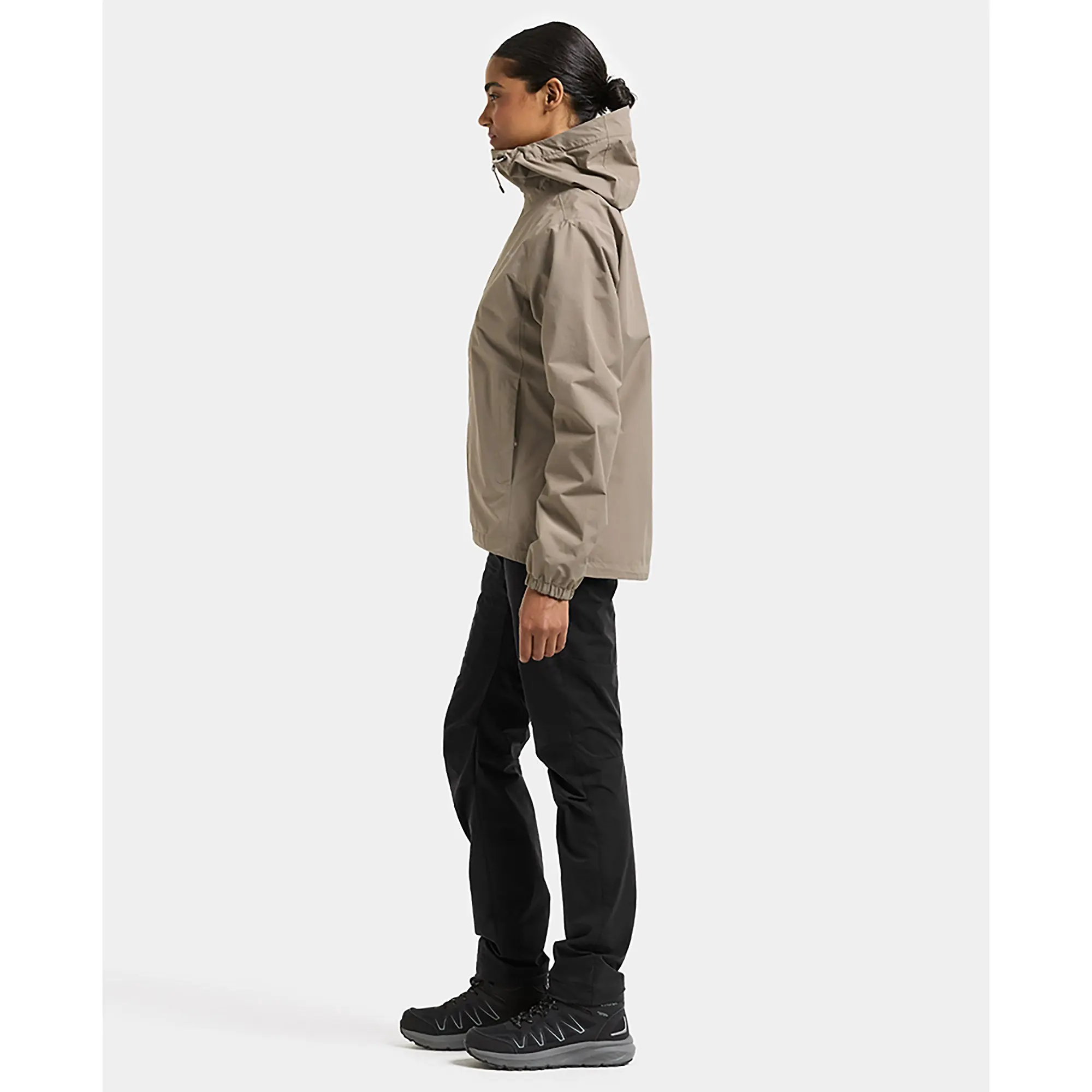 Product image 5 of 10 of Didriksons Women's Varja Waterproof Jacket - Ash Brown