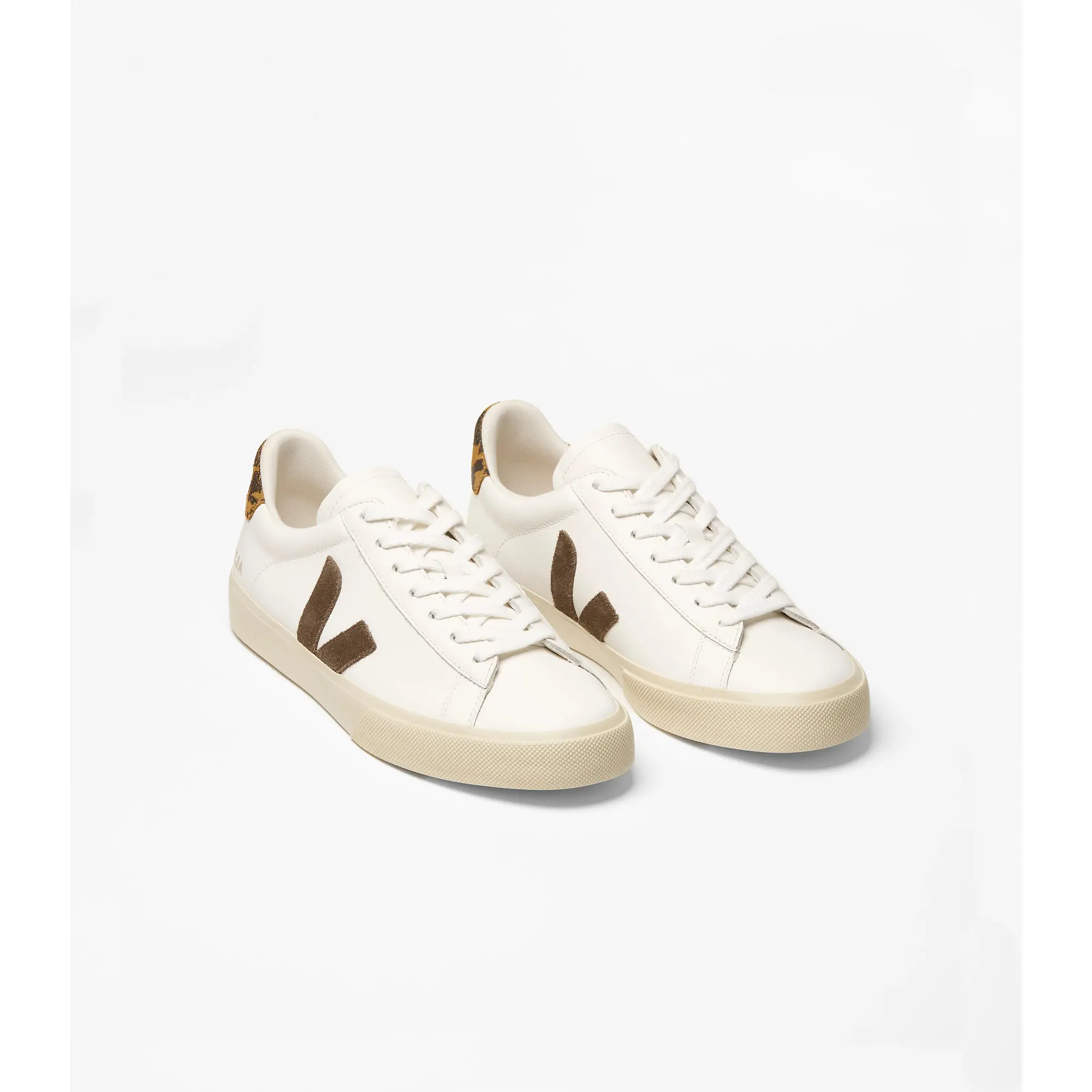 Product image 3 of 5 of Veja Women's Campo Leather Trainers - White Camel Wild Country
