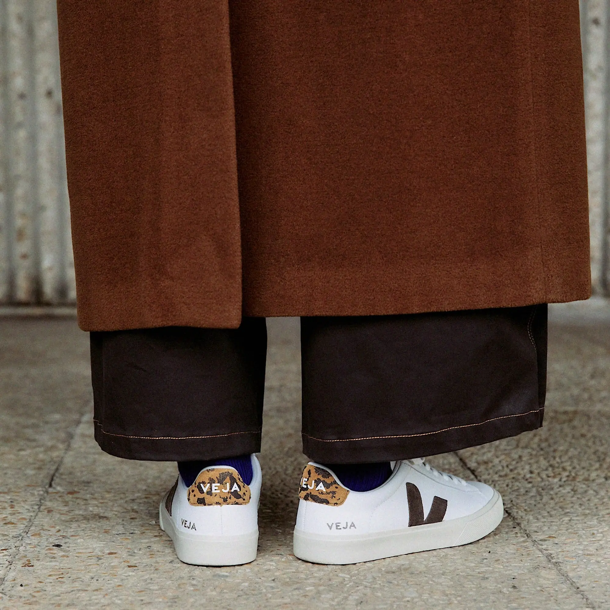 Product image 2 of 5 of Veja Women's Campo Leather Trainers - White Camel Wild Country