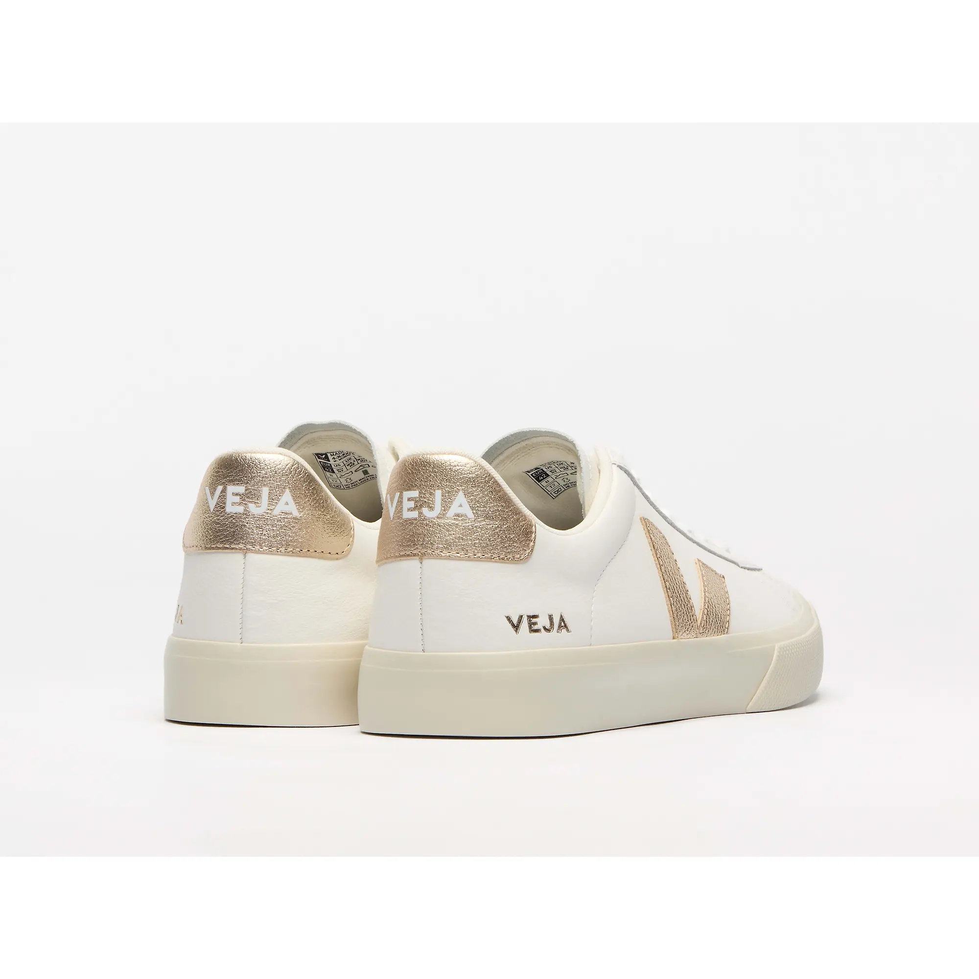 Product image 4 of 7 of VEJA Women's Campo Leather Sneaker - White Platine