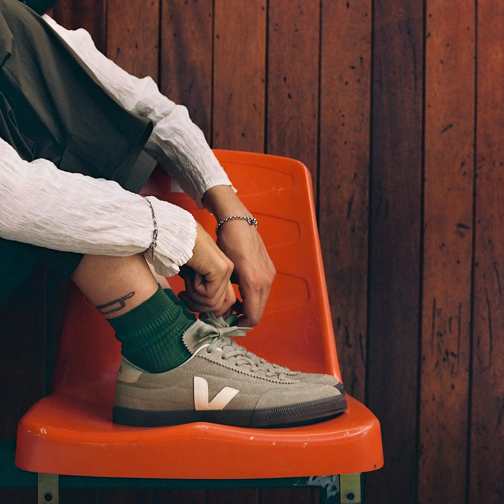 Product image 4 of 4 of Veja Women's Panenka Suede Sneakers - Taupe Pierre Bark