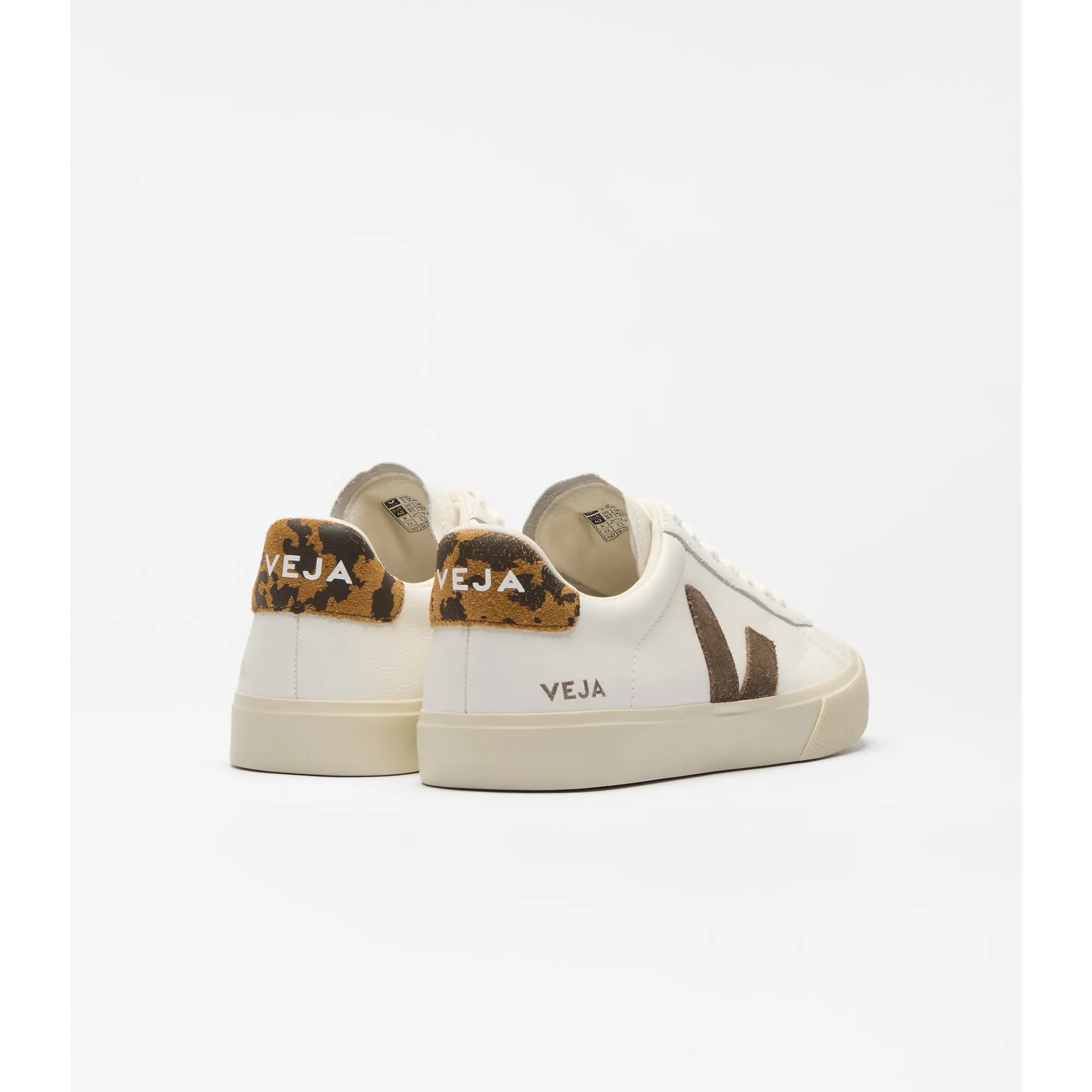 Product image 4 of 5 of Veja Women's Campo Leather Trainers - White Camel Wild Country