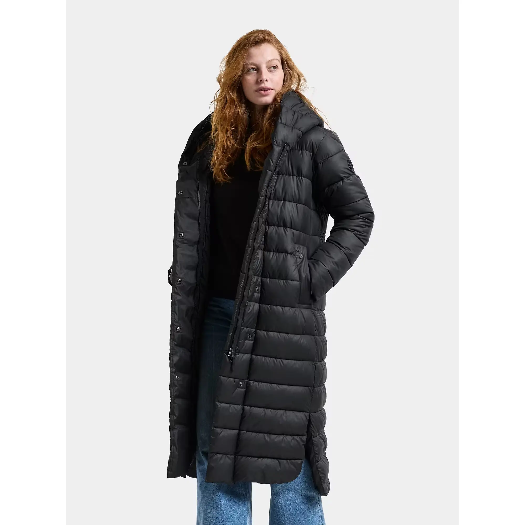 Product image 2 of 10 of Didriksons Women's Stella Parka Long  - Black