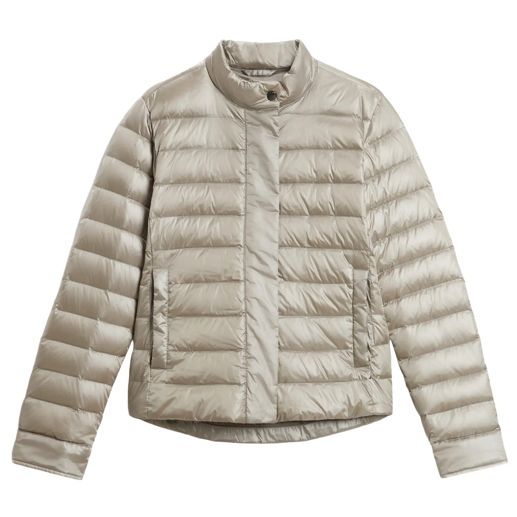 Product image 1 of 8 of Woolrich Women's Liquid Nylon Lightweight Down Jacket - Rock Ridge