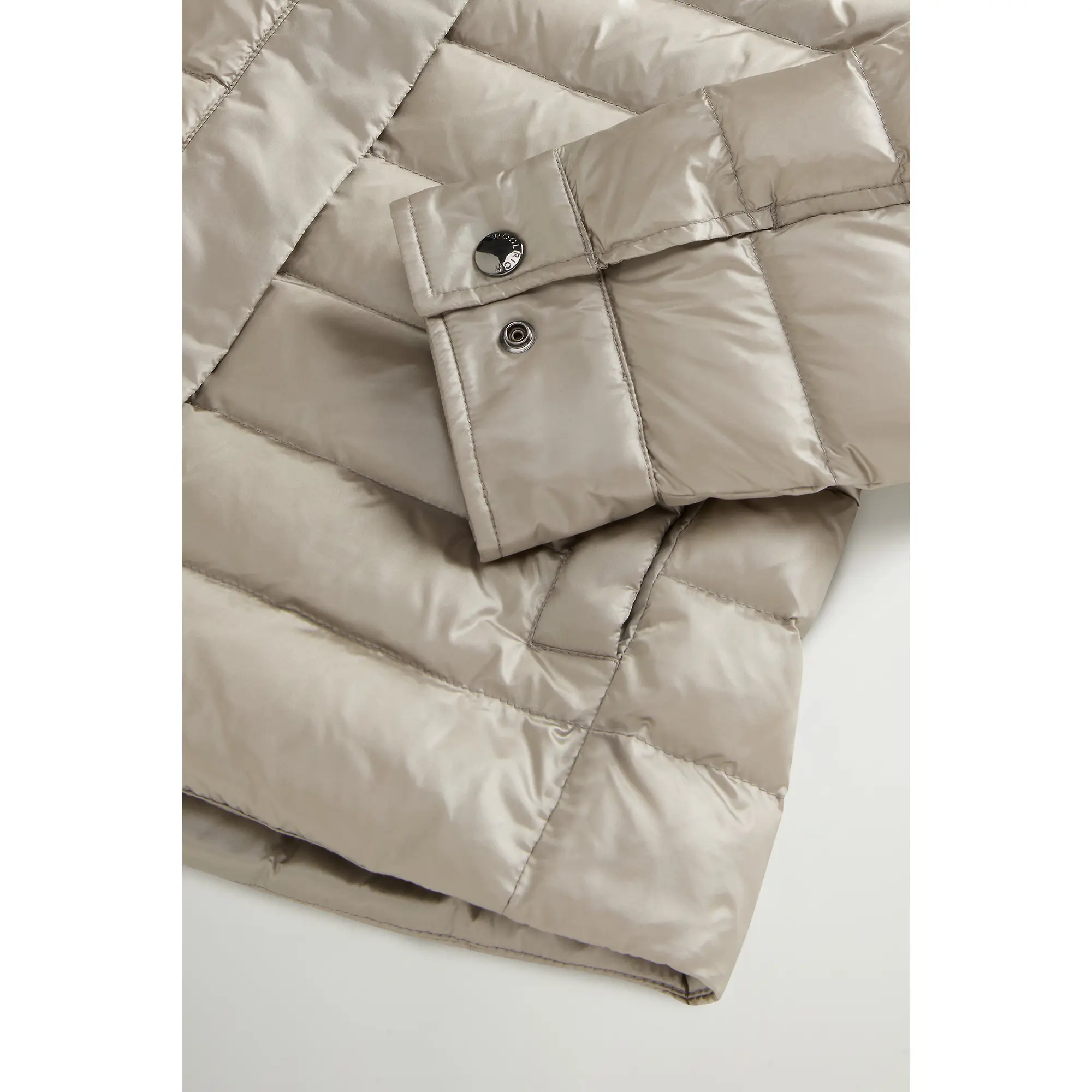 Product image 7 of 8 of Woolrich Women's Liquid Nylon Lightweight Down Jacket - Rock Ridge