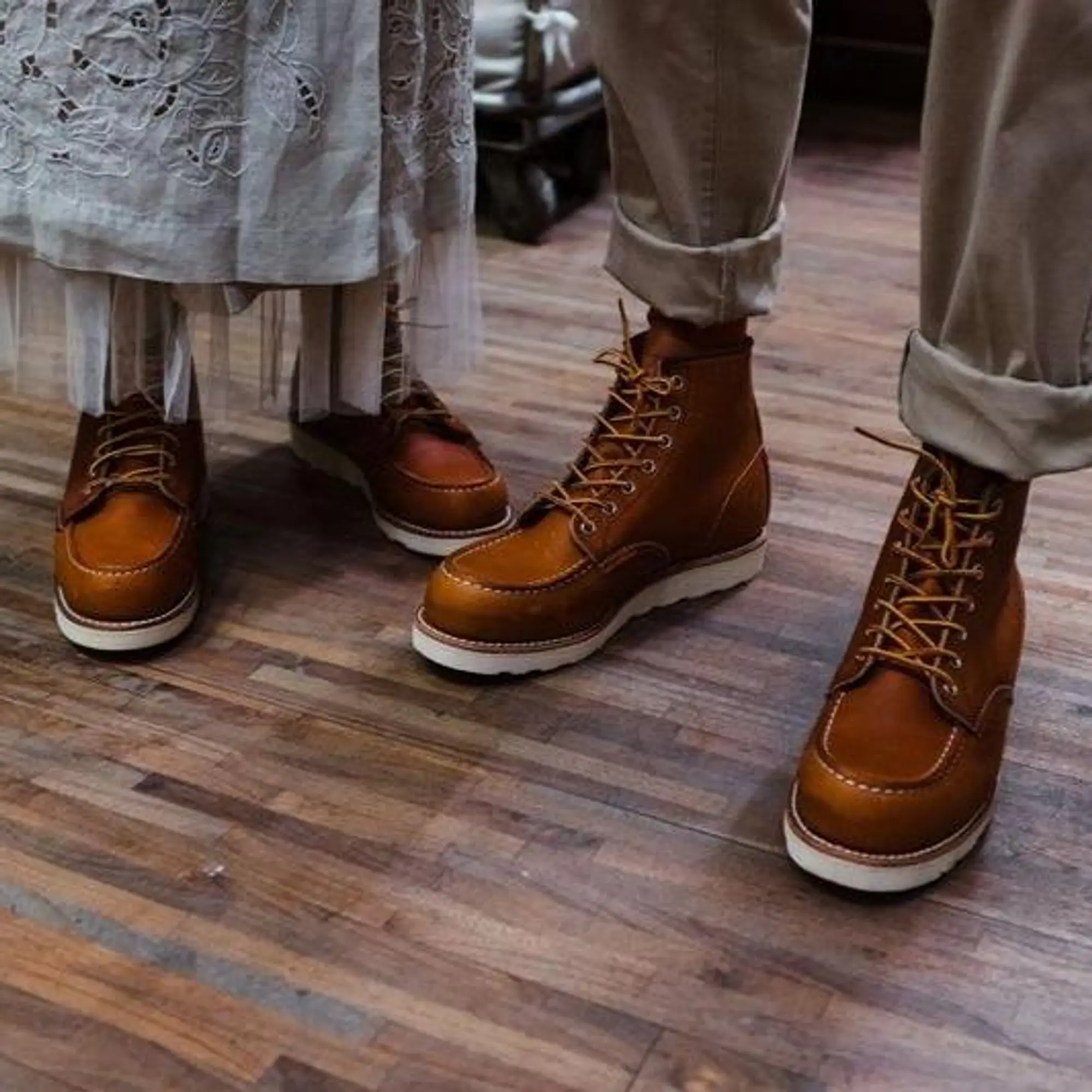 Product image 14 of 13 of Red Wing Classic Moc Toe 6" Boots - Oro Legacy Leather - Style 875