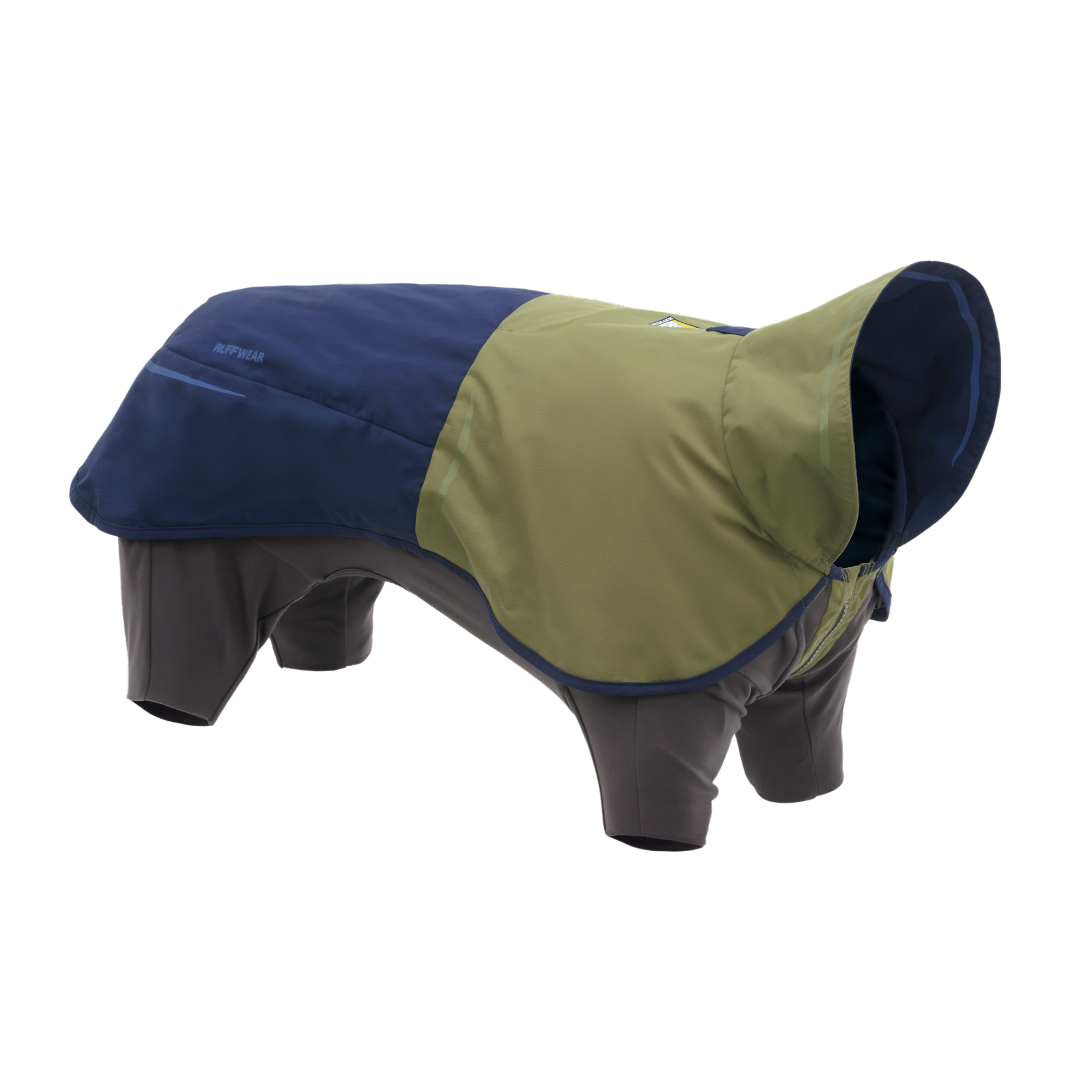 Product image 1 of 8 of RUFFWEAR Sun Shower Coverall Dog Rain Suit - Midnight Blue