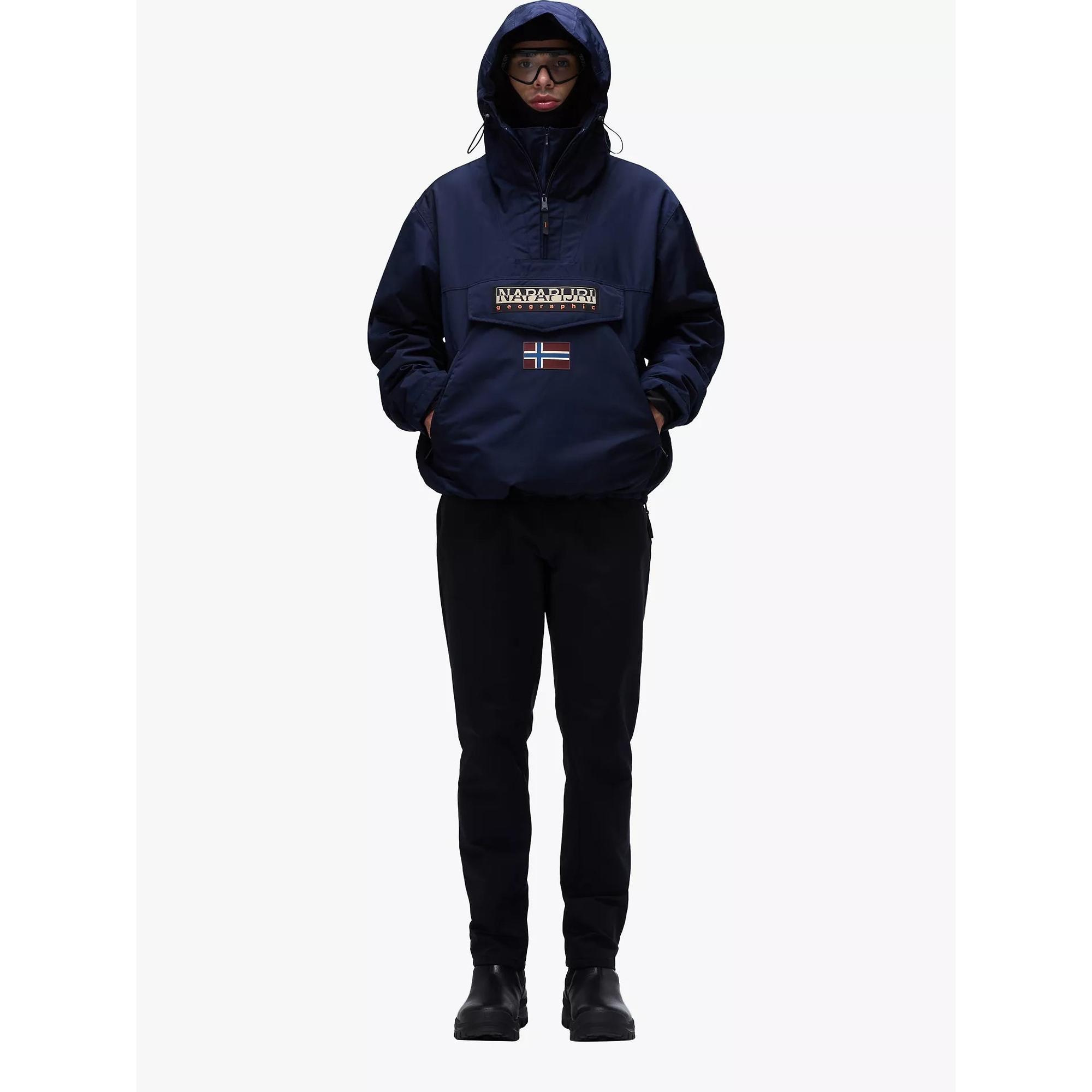 Product image 4 of 7 of Napapijri Rainforest Next Anorak Jacket - Blue Marine