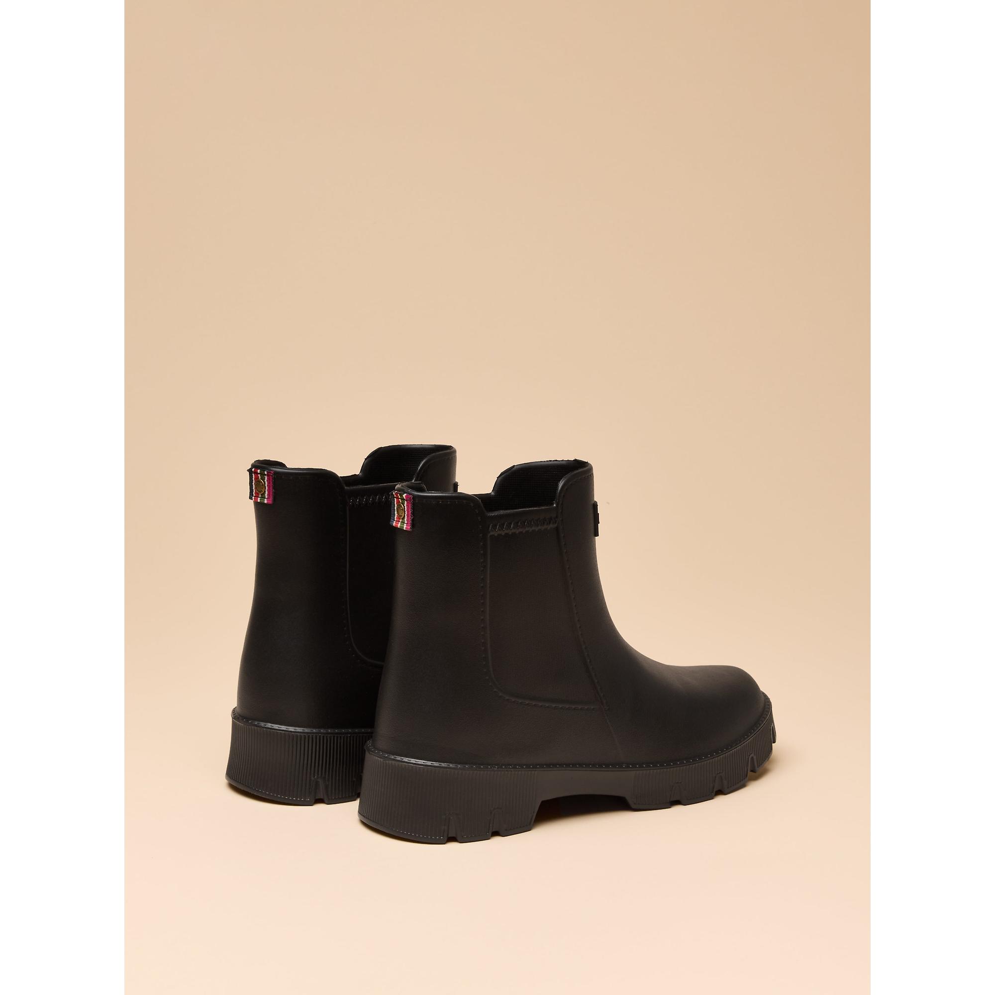 Product image 3 of 7 of Joules Women's Raindance Lightweight EVA Ankle Wellies - Black