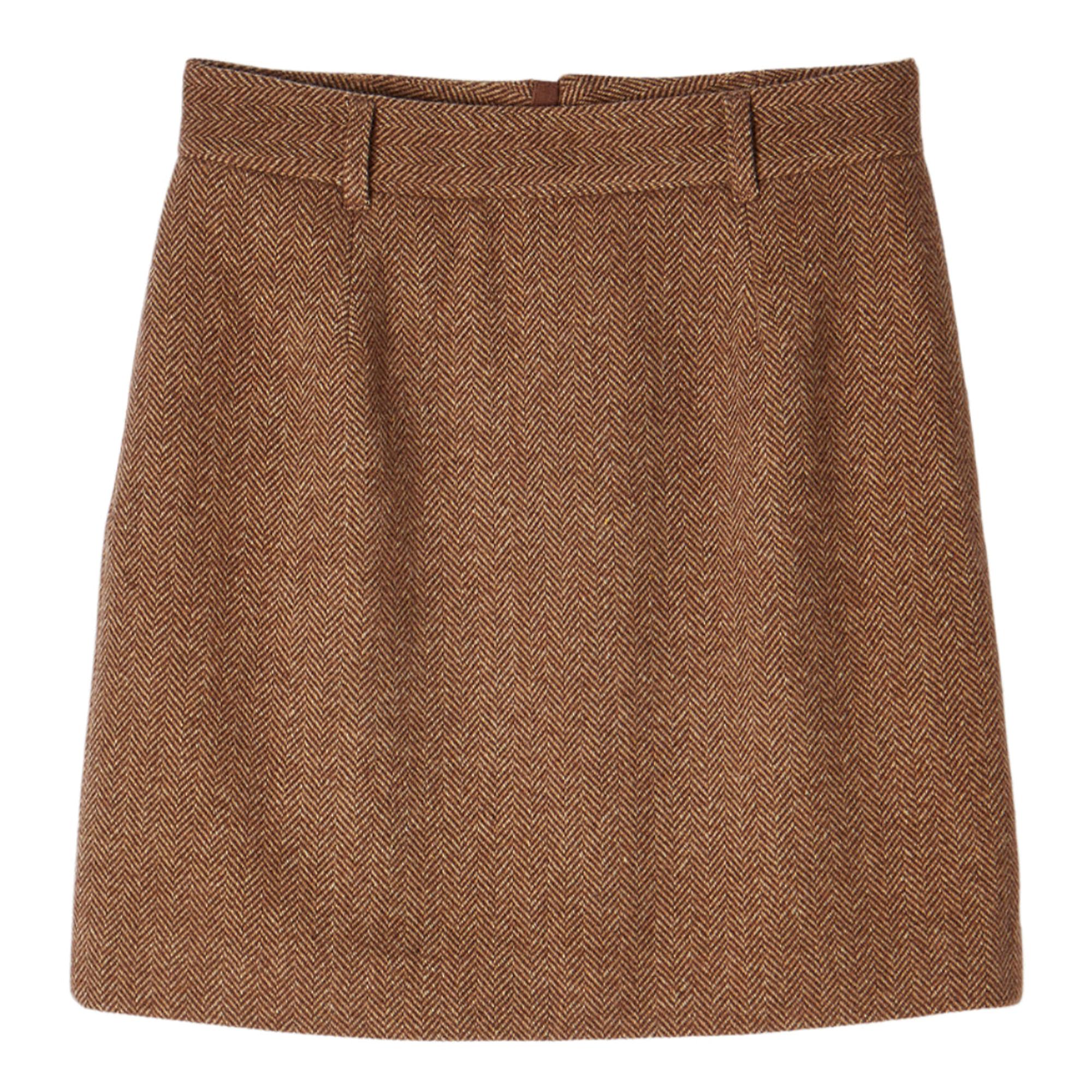 Product image 1 of 5 of Joules Women's Bramble Tweed Skirt - Brown