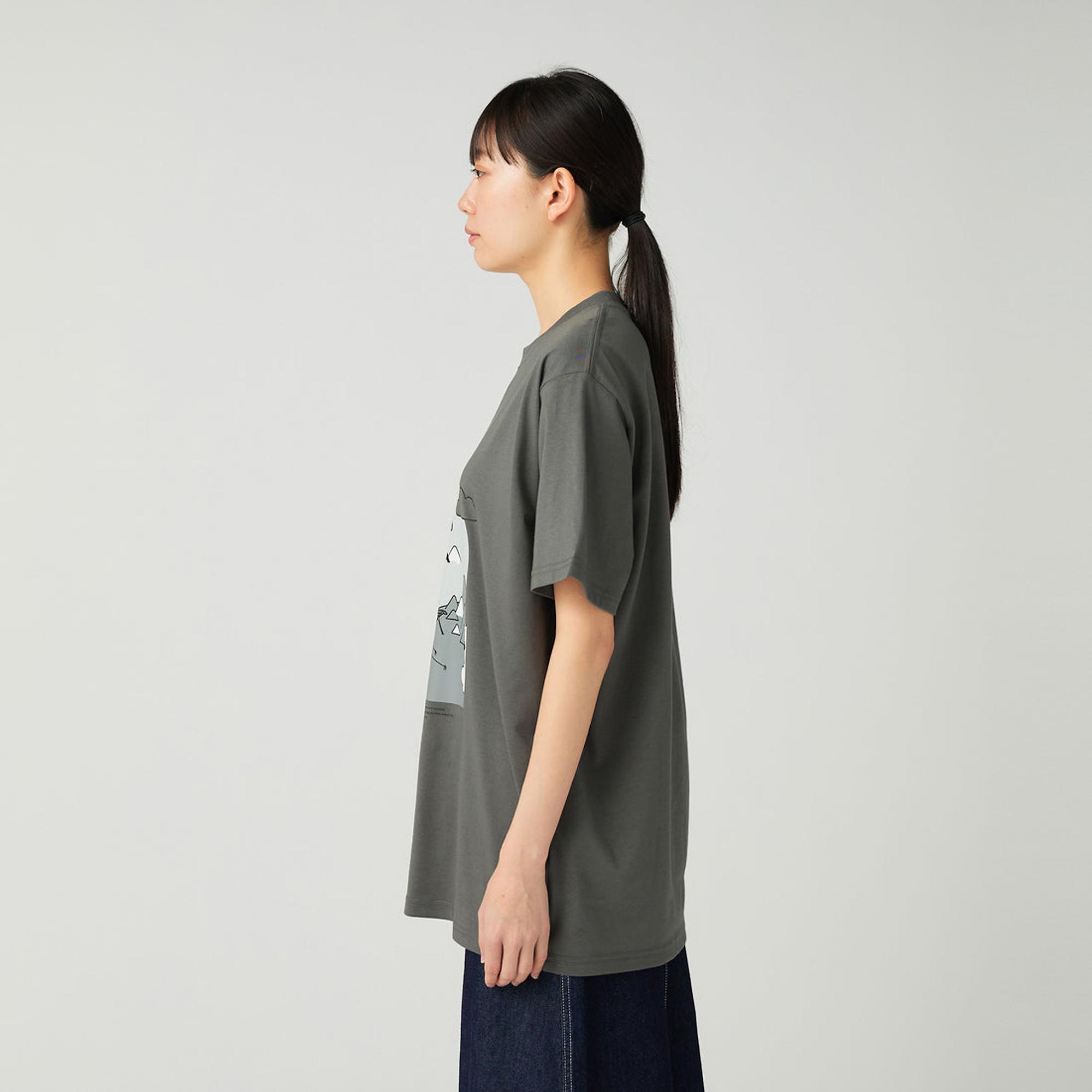 Product image 5 of 8 of Snow Peak Camping Graphic T-Shirt - Grey