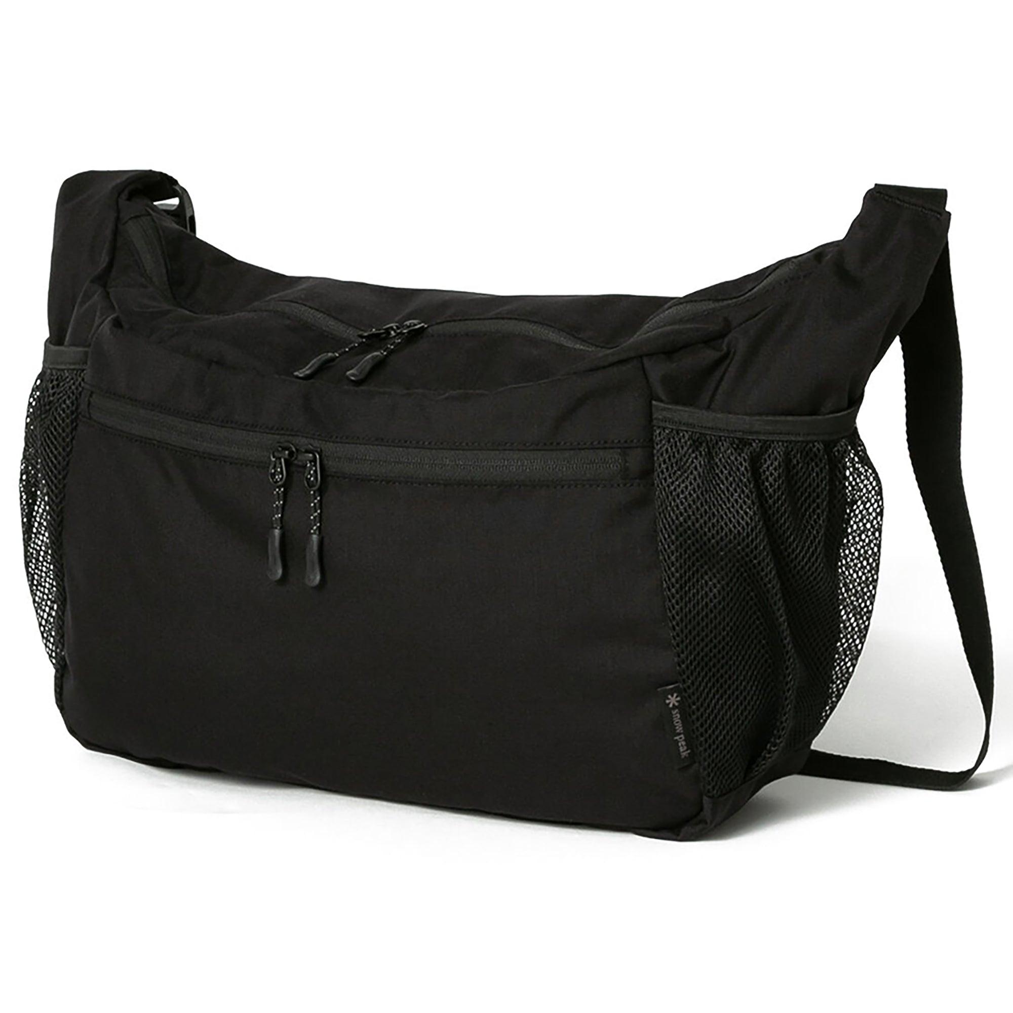 Product image 1 of 1 of Snow Peak Everyday Use Middle Shoulder Bag - Black