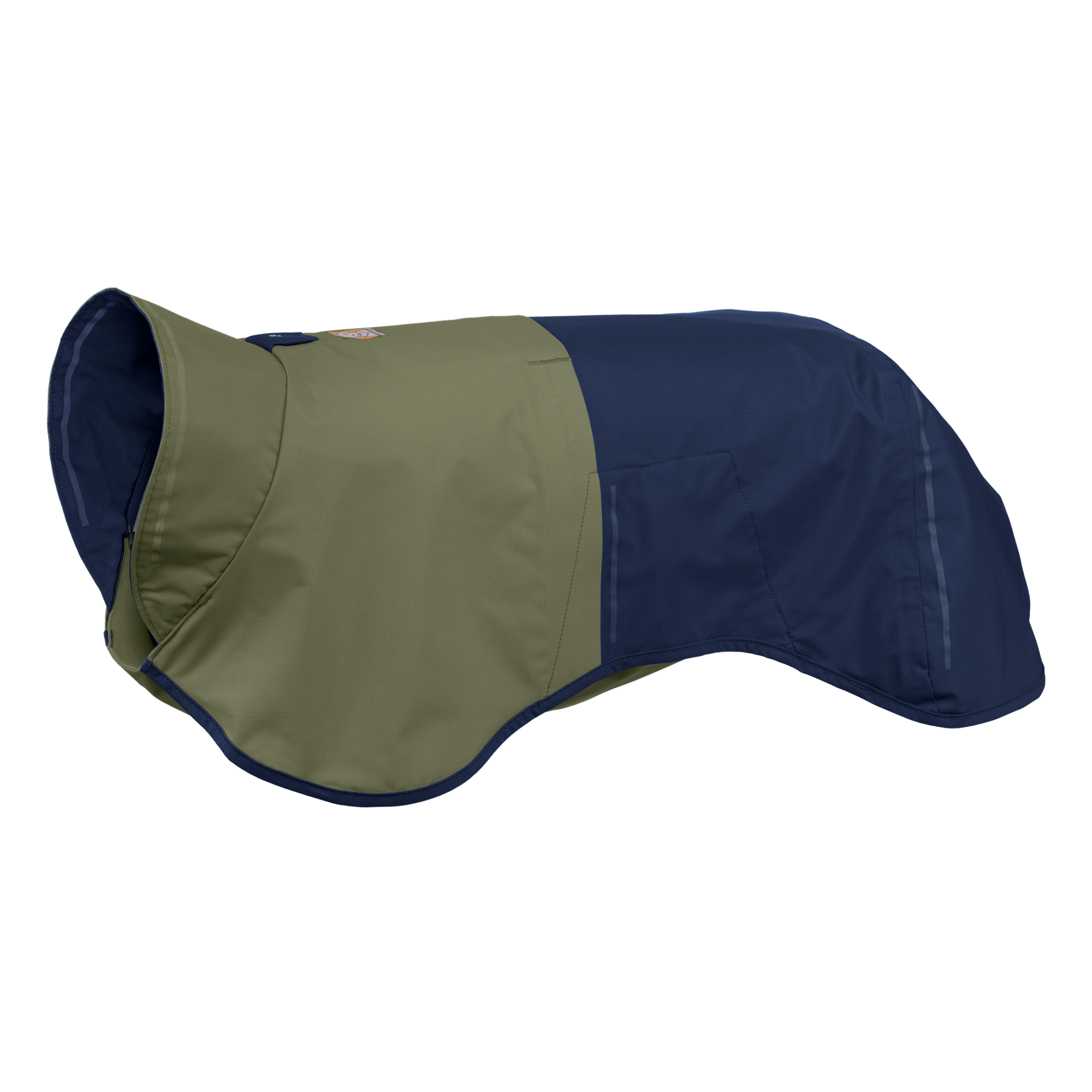 Product image 2 of 18 of RUFFWEAR Sun Shower Dog Raincoat - Midnight Blue
