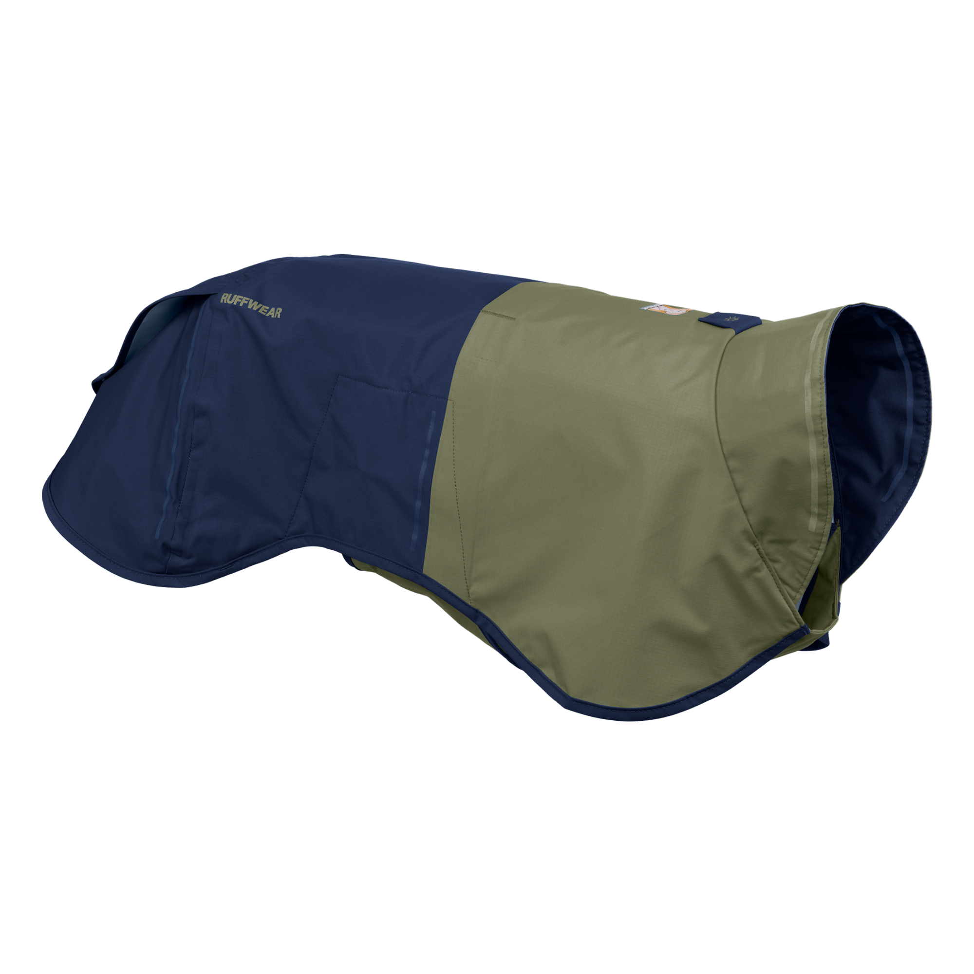 Product image 1 of 18 of RUFFWEAR Sun Shower Dog Raincoat - Midnight Blue