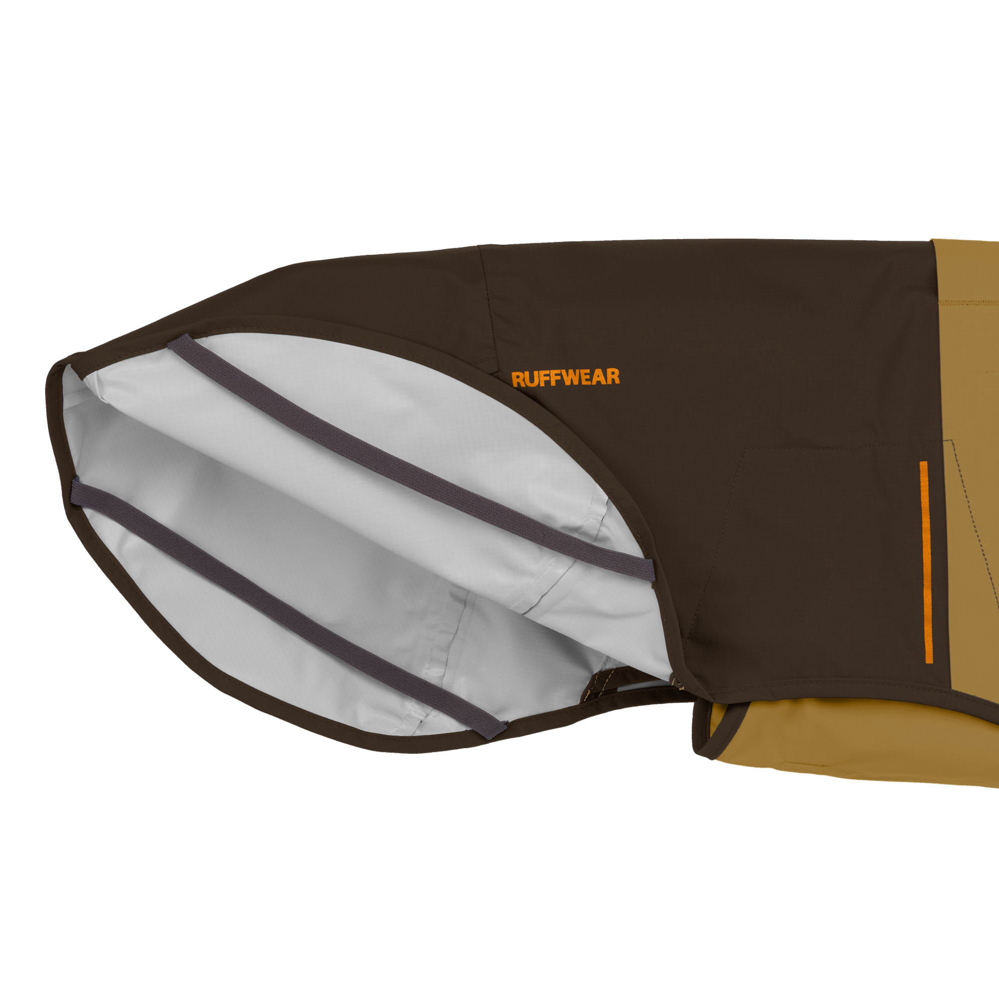 Product image 6 of 18 of RUFFWEAR Sun Shower Dog Raincoat - Earth Brown