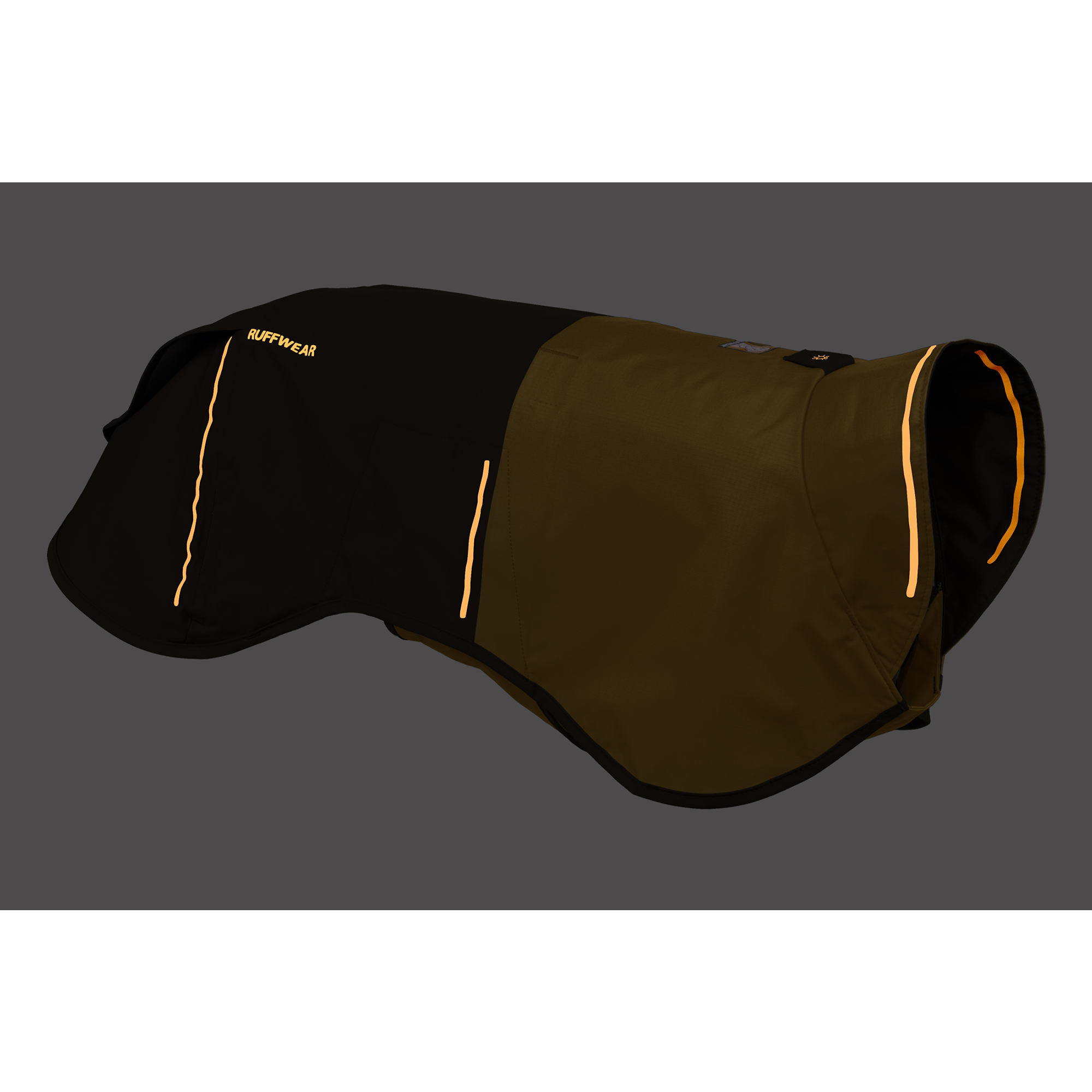 Product image 7 of 18 of RUFFWEAR Sun Shower Dog Raincoat - Earth Brown