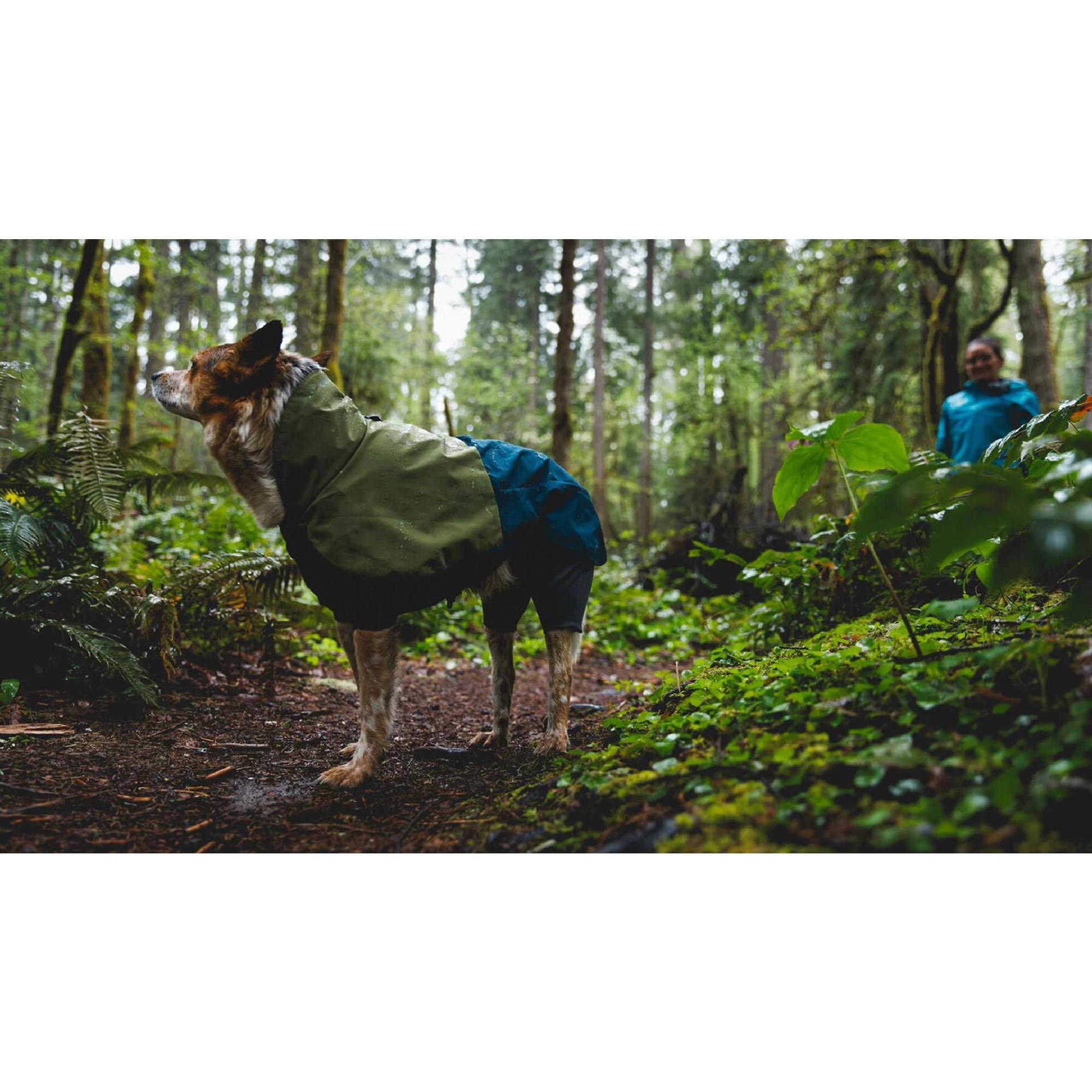 Product image 7 of 8 of RUFFWEAR Sun Shower Coverall Dog Rain Suit - Midnight Blue