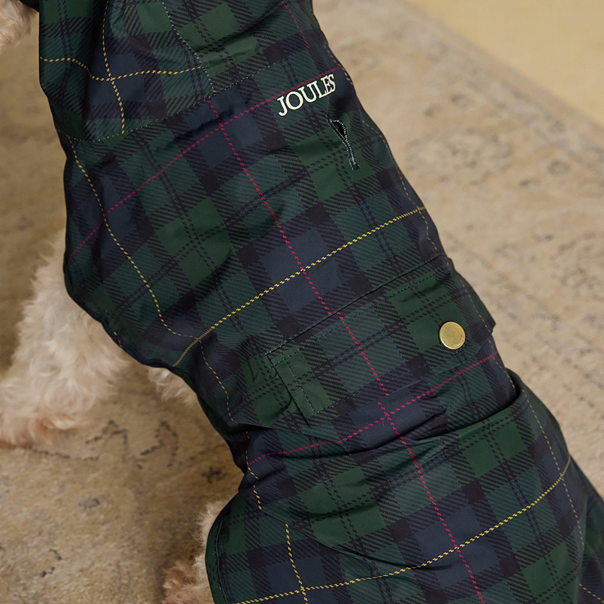 Product image 10 of 15 of Joules Packaway Dog Jacket - Blackwatch Check