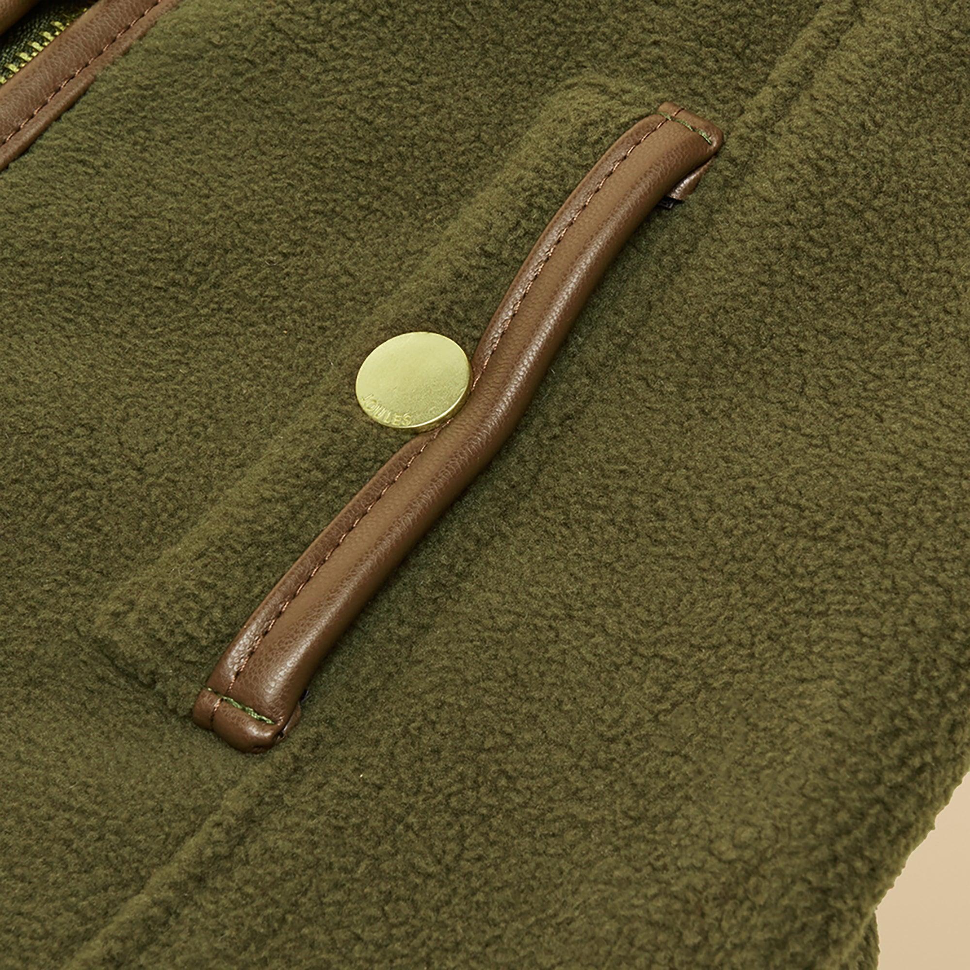 Product image 5 of 14 of Joules Fairbourne Fleece Dog Jacket - Khaki