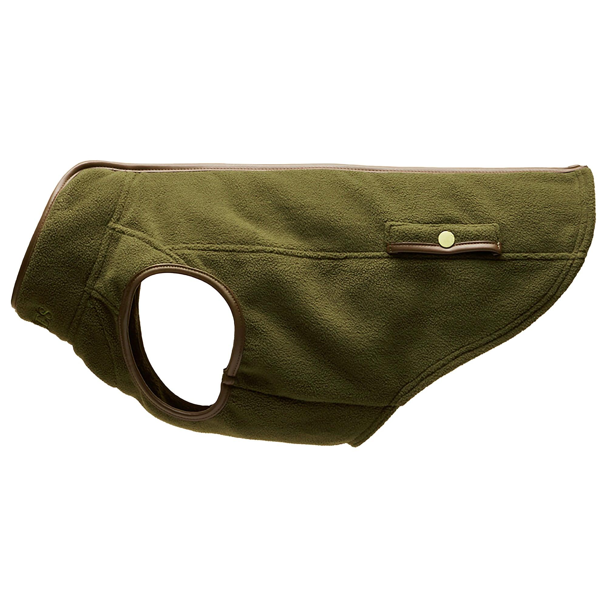 Product image 1 of 14 of Joules Fairbourne Fleece Dog Jacket - Khaki