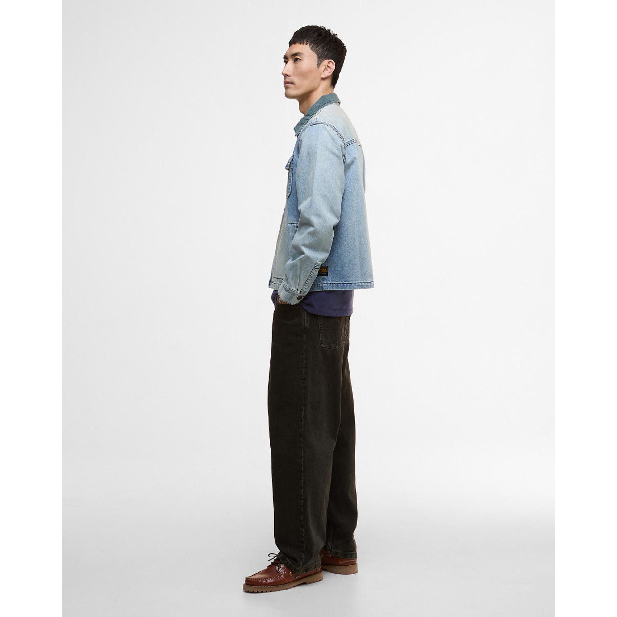 Product image 3 of 8 of Barbour International Men's Meteor Washed Denim Overshirt - Vintage