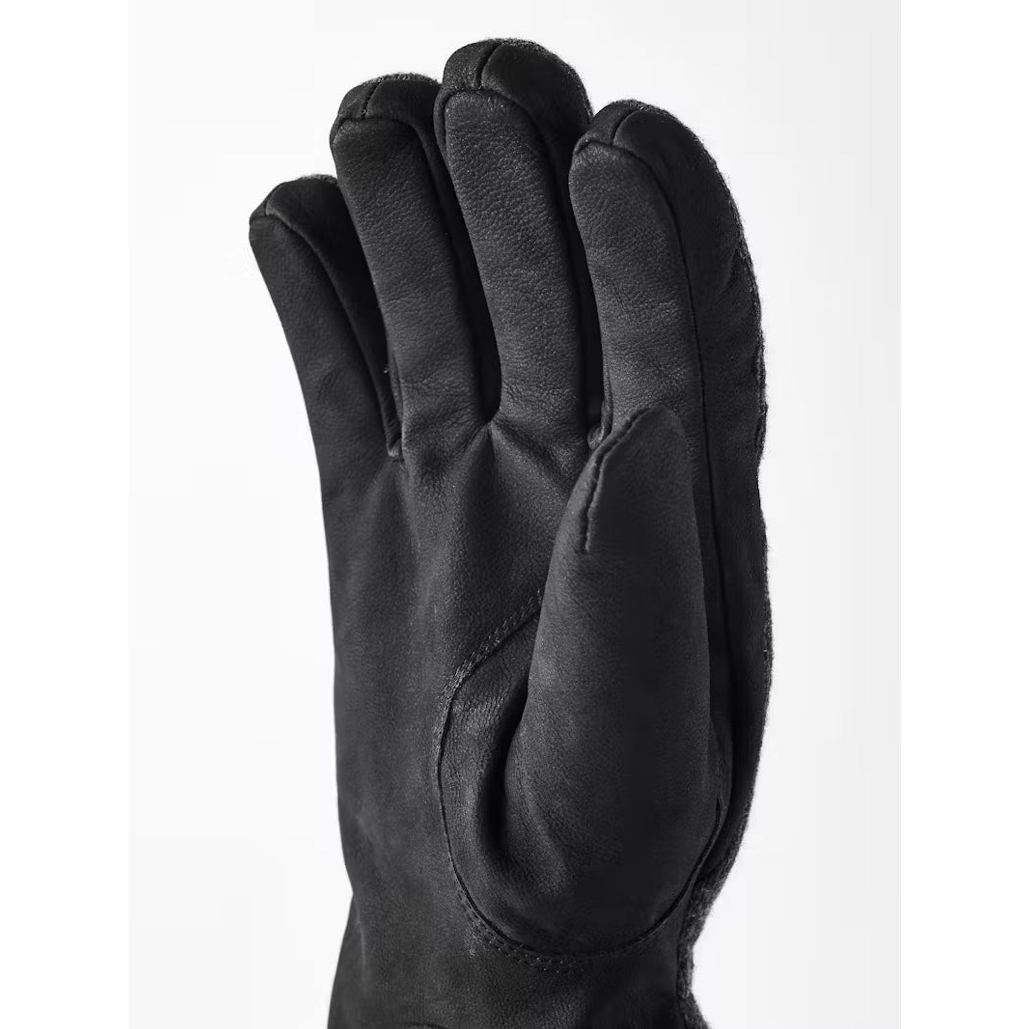 Product image 4 of 5 of Hestra Noah Leather Gloves - Charcoal/Black