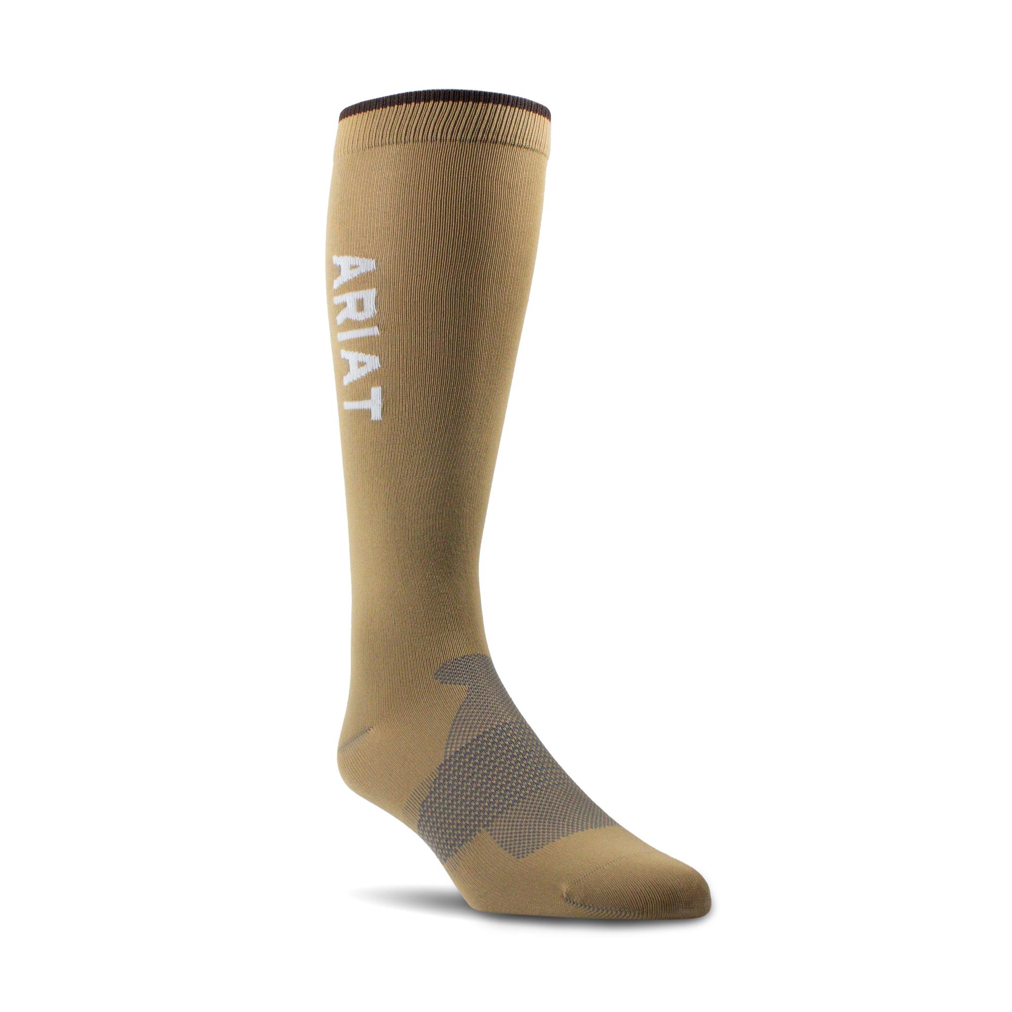 Product image 2 of 3 of Ariat Women's AriatTEK Essential Performance 2 Pack Socks - Multi Brown