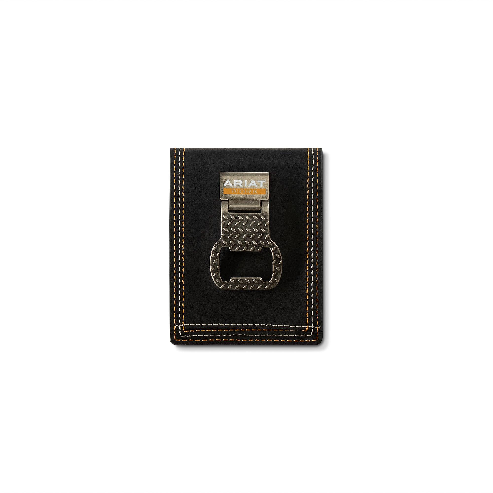 Product image 1 of 2 of Ariat Work Canvas Bifold Wallet - Black
