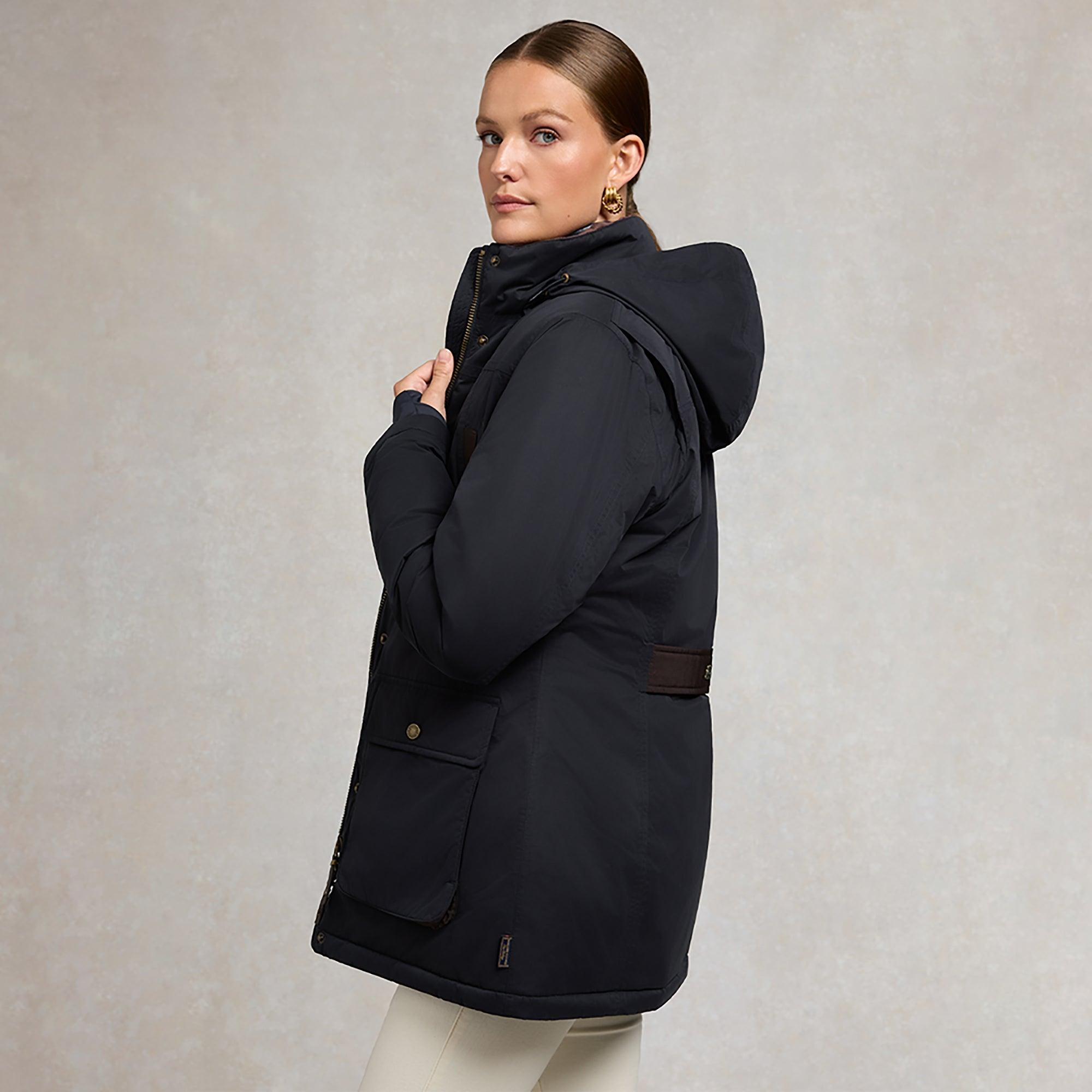 Product image 8 of 14 of Holland Cooper Women's Stamford Country Coat - Ink Navy