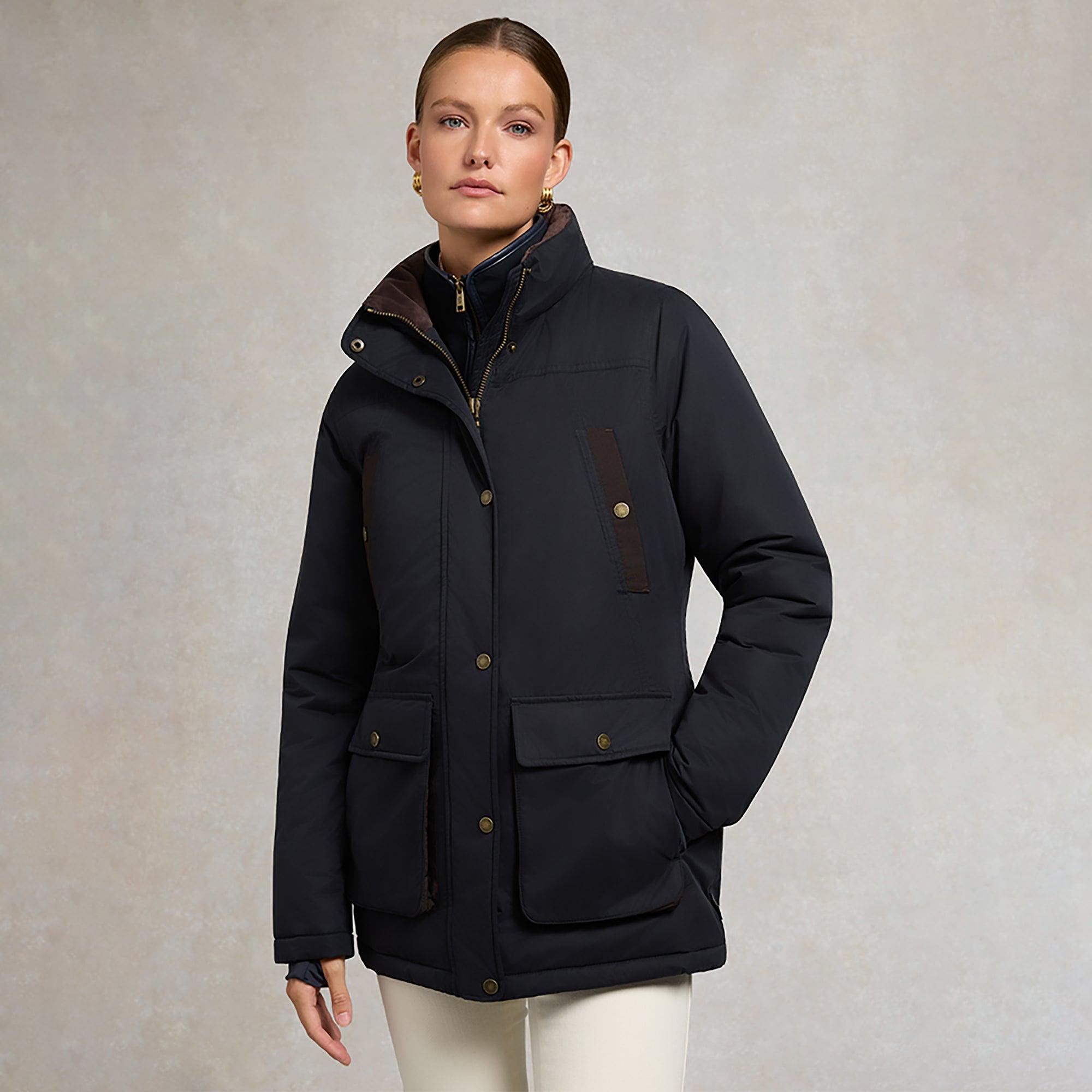 Product image 2 of 14 of Holland Cooper Women's Stamford Country Coat - Ink Navy
