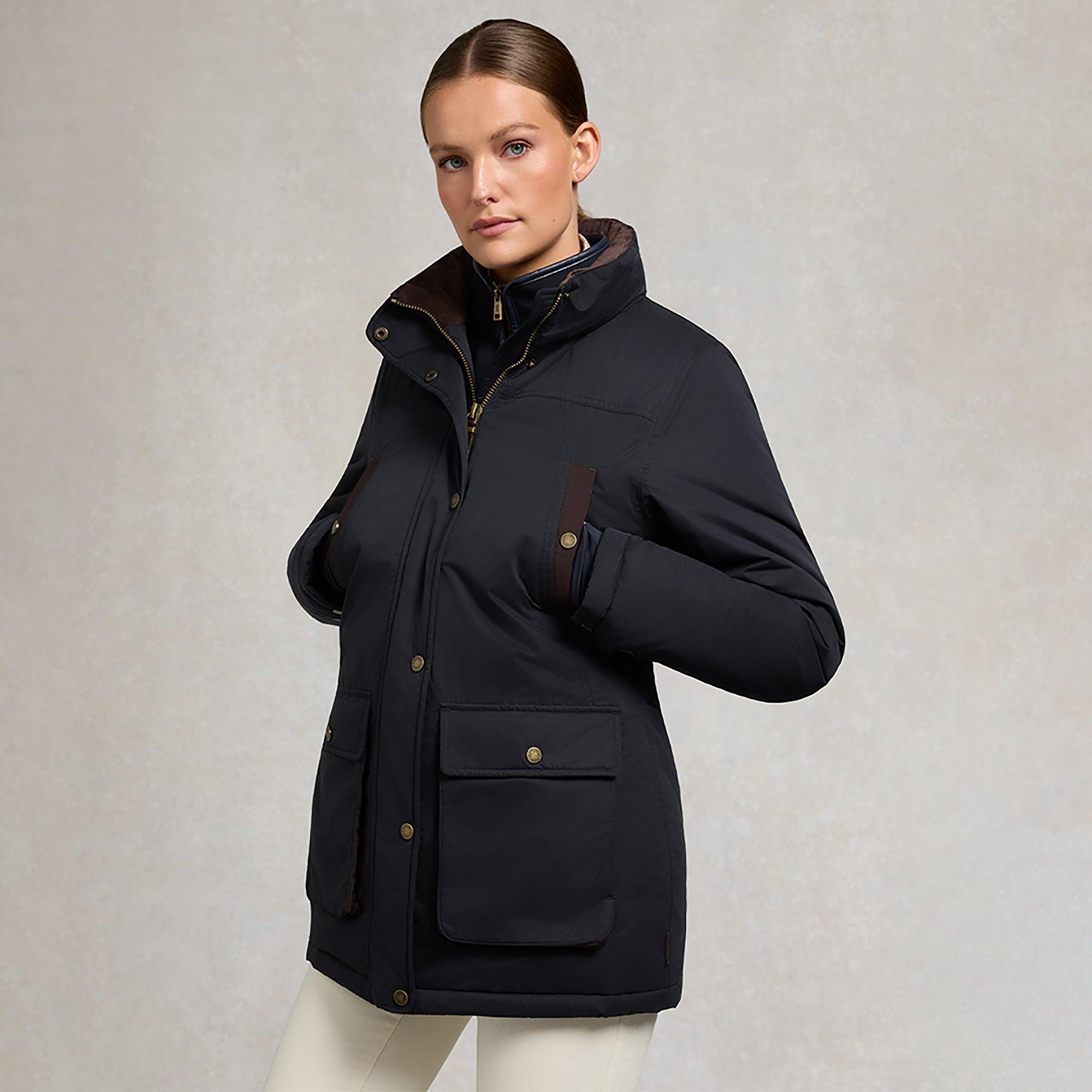 Product image 4 of 14 of Holland Cooper Women's Stamford Country Coat - Ink Navy