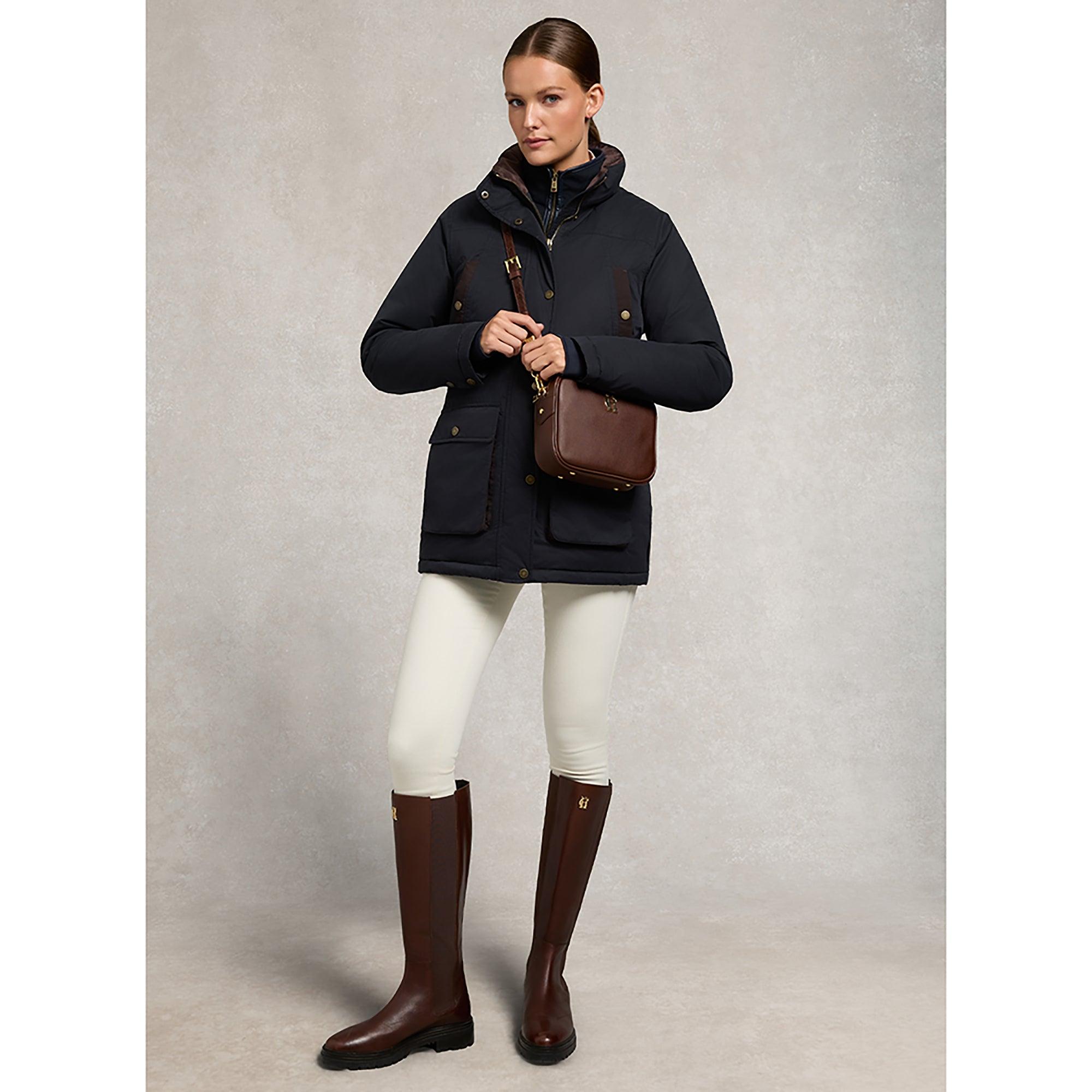 Product image 7 of 14 of Holland Cooper Women's Stamford Country Coat - Ink Navy